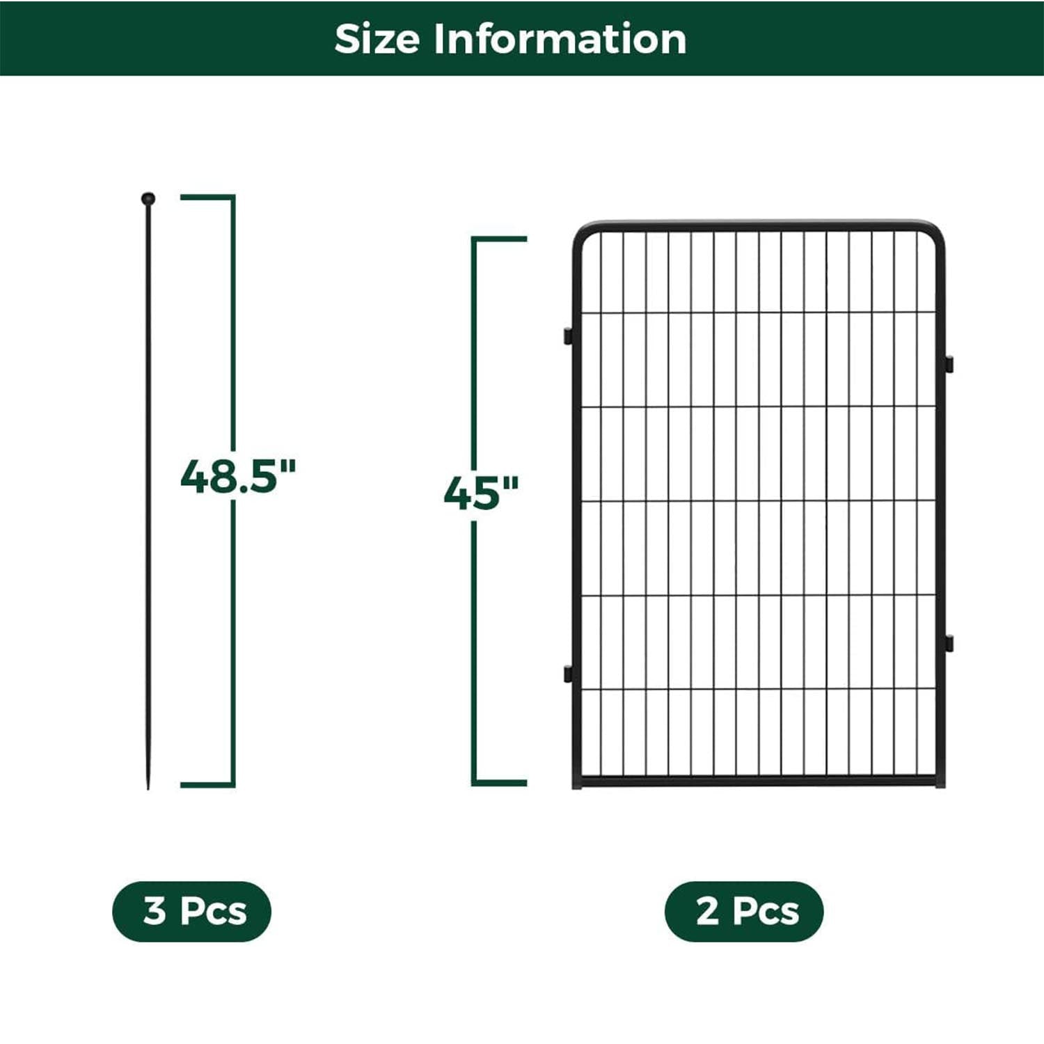 2/4 Panels for Rollick Dog Playpen