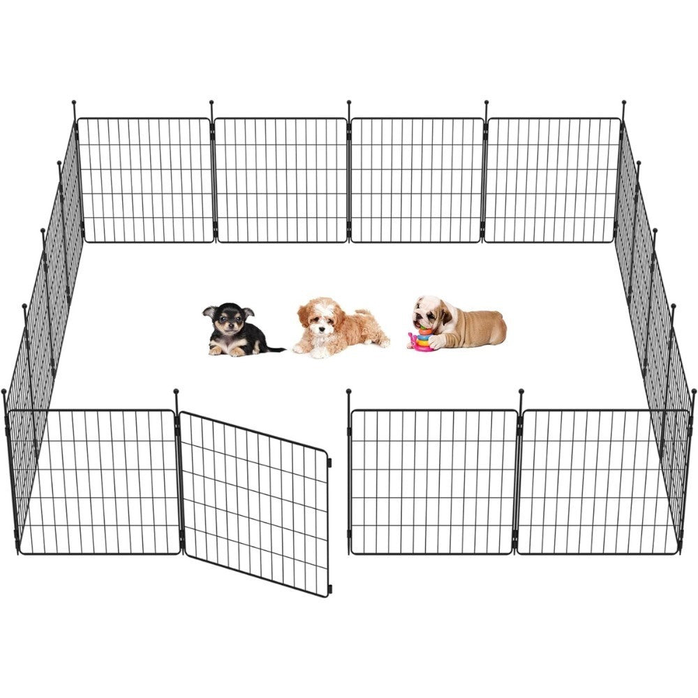 MiniPaws Dog Pen WM 24 inch 16 Panels WM