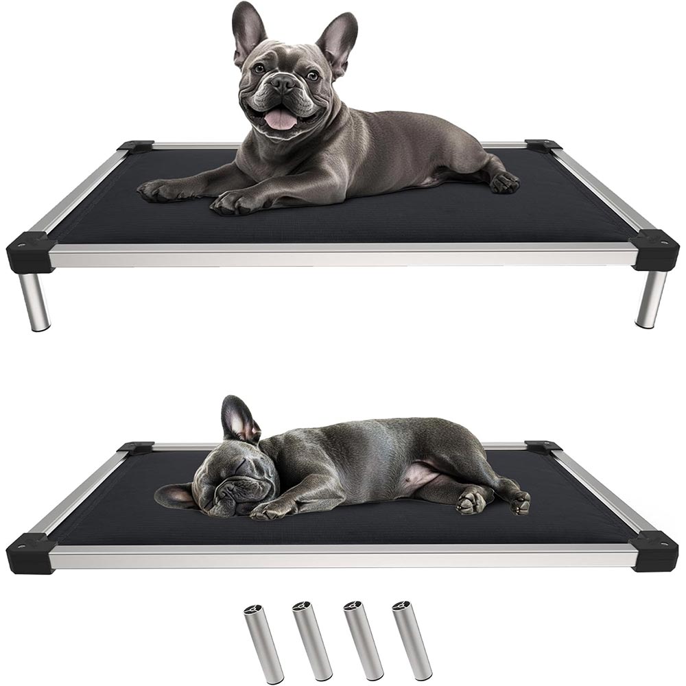 TitanNest Padded Chew-Proof Elevated Dog Bed for Your Chewer