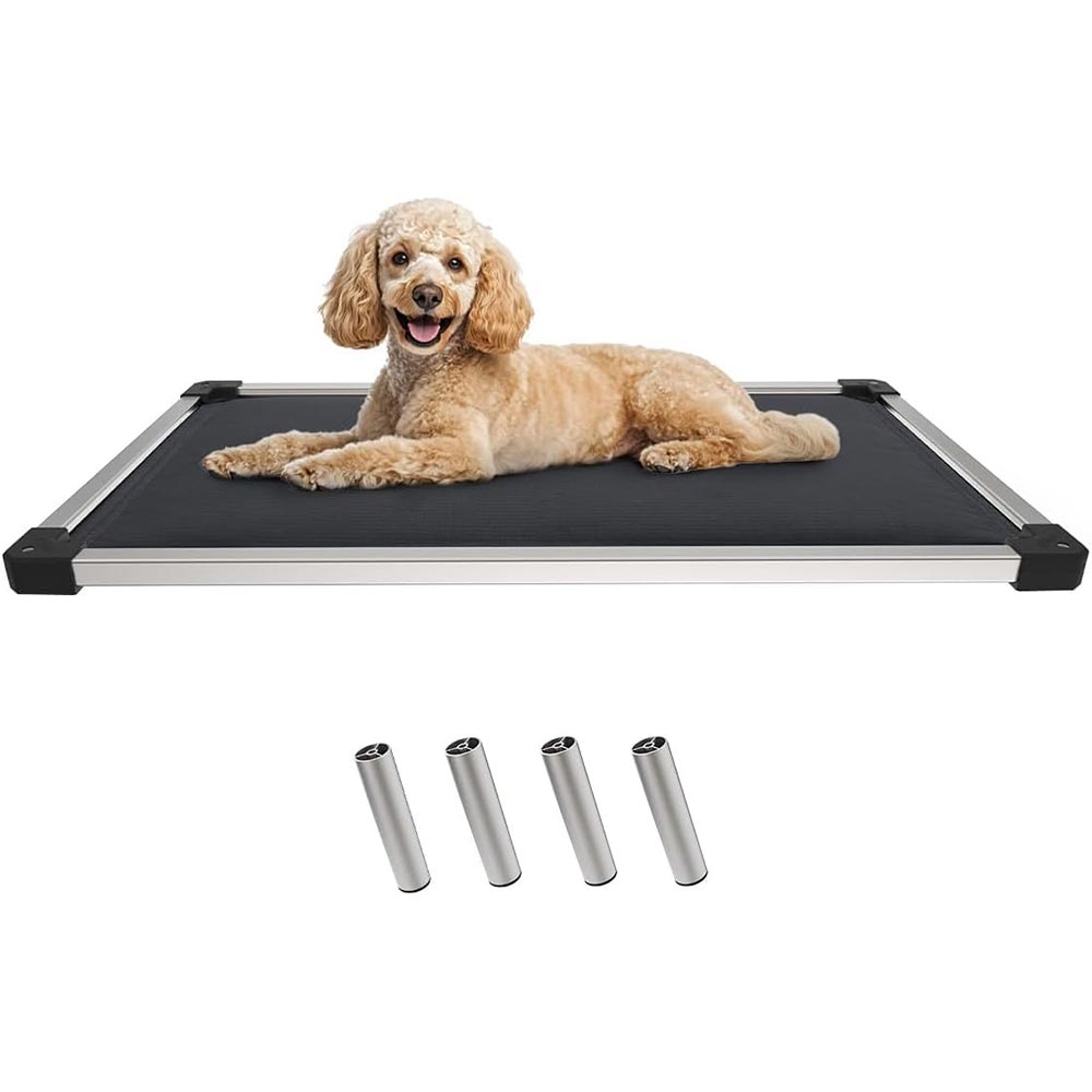 TitanNest Padded Chew-Proof Elevated Dog Bed for Your Chewer