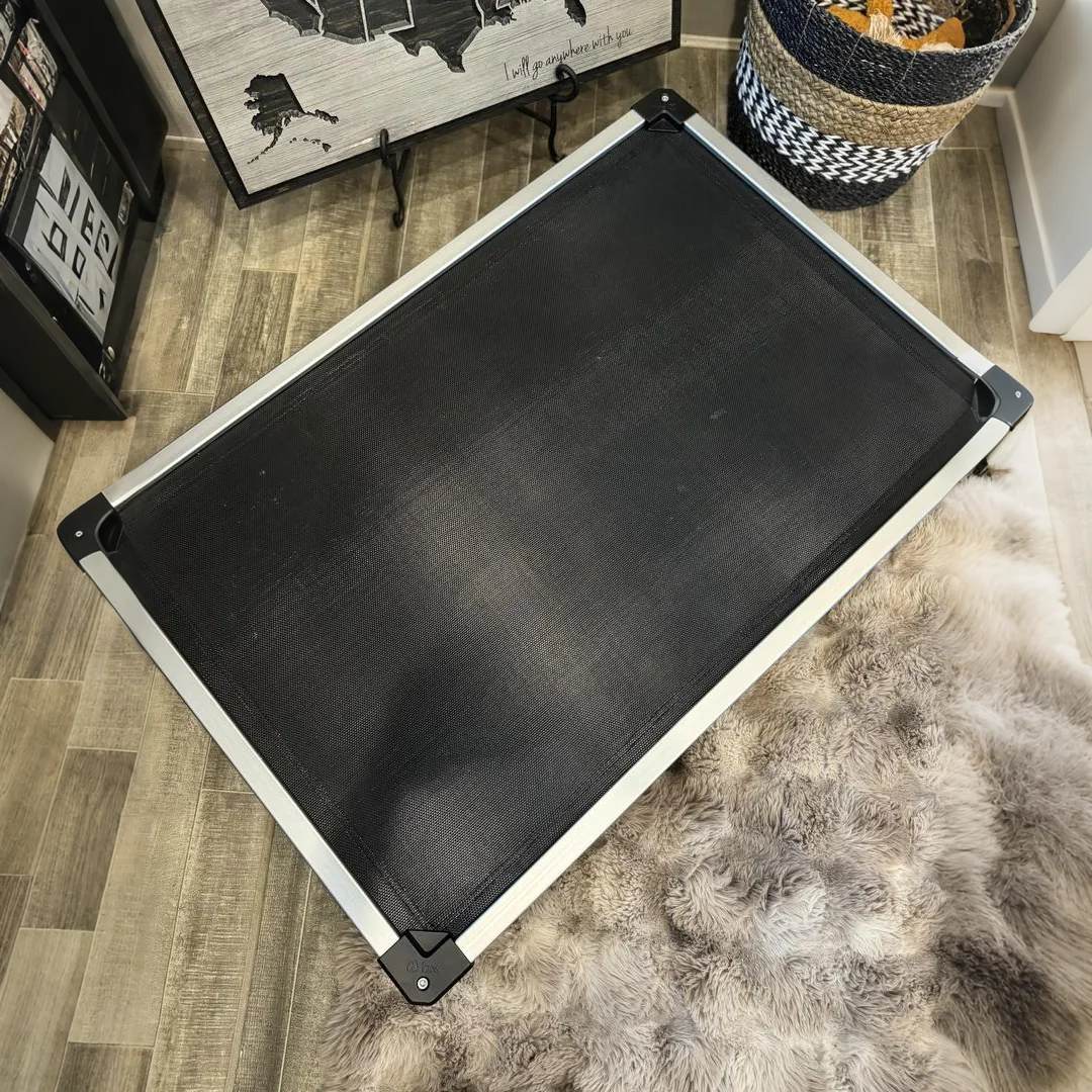 TitanNest Cooling Chew-Proof Elevated Dog Bed for Your Chewer