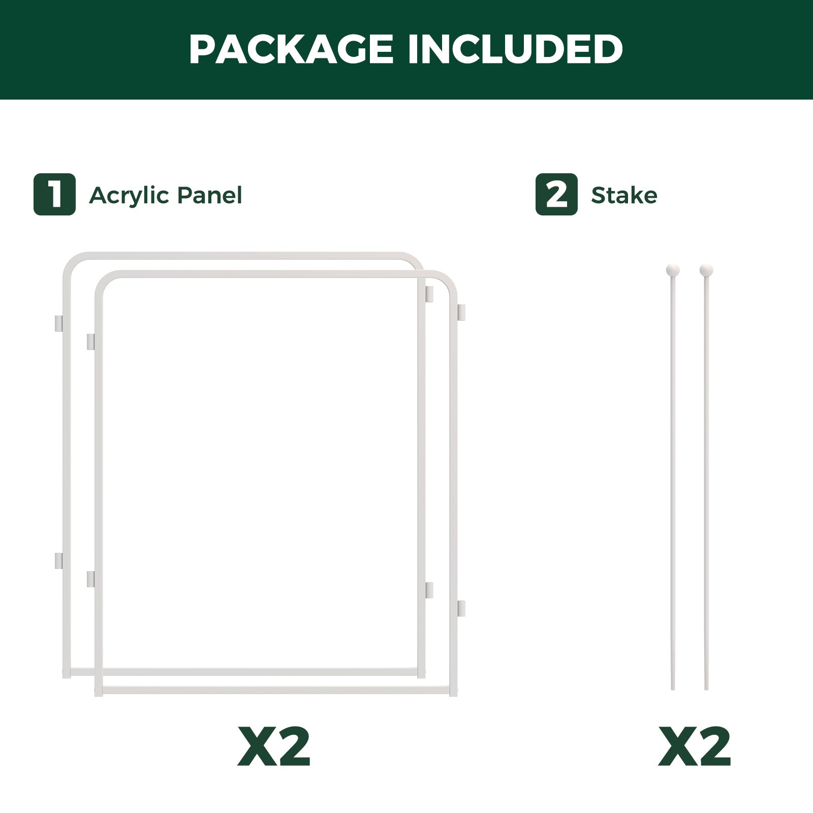 FXW Acrylic & Wire Mesh Indoor Dog Playpen