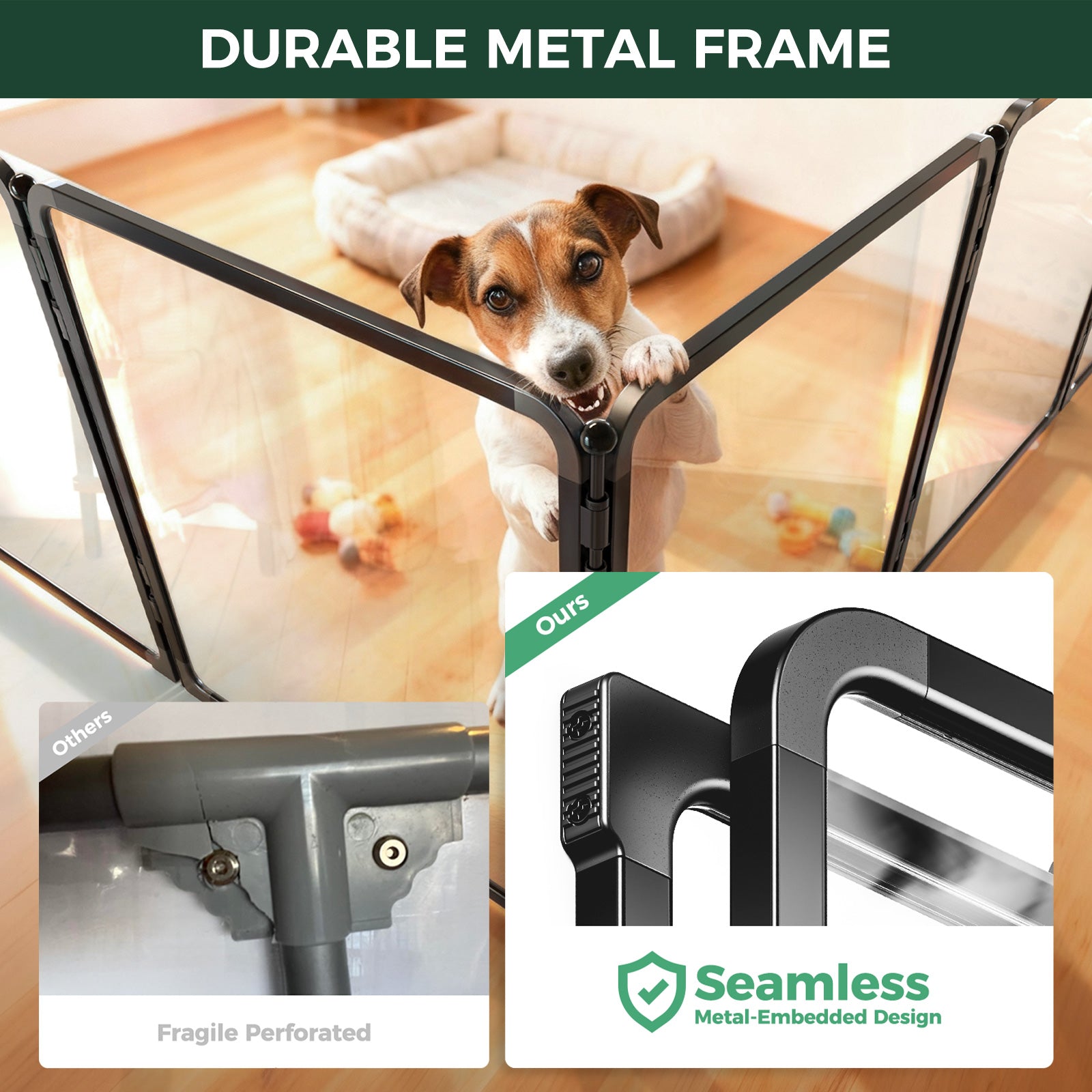 FXW AuraSpace Pro Acrylic Indoor Dog Playpen