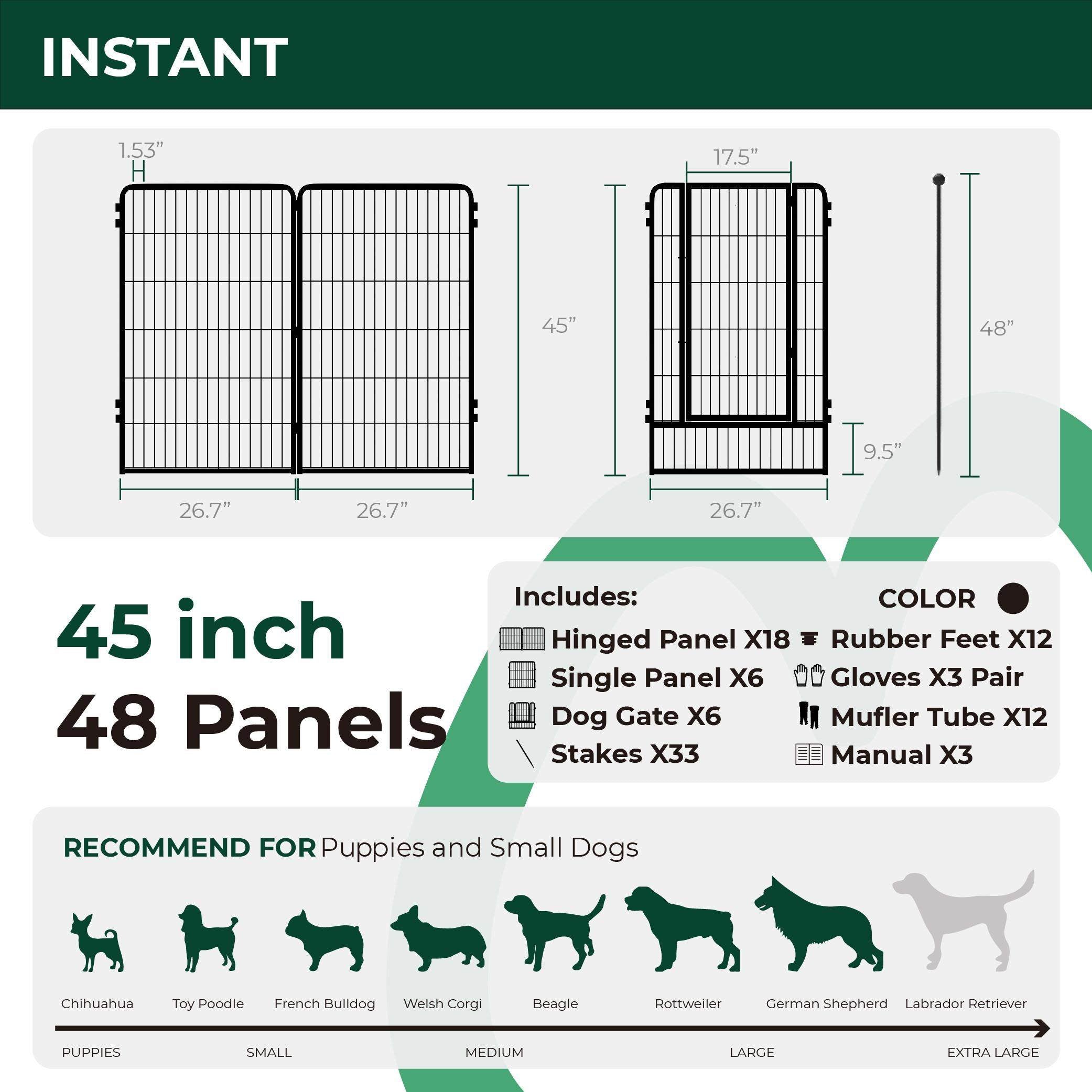 Instant Dog Playpen for RV Trips FXW