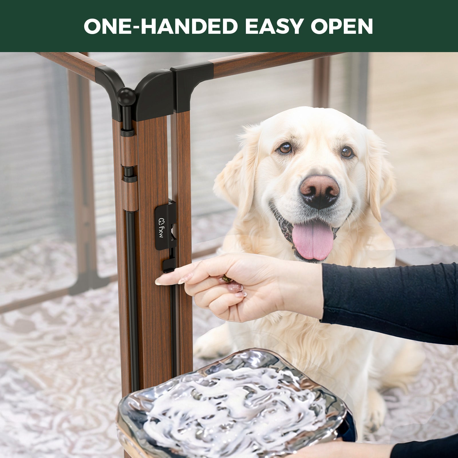 FXW AuraSpace Pro Acrylic Indoor Dog Playpen