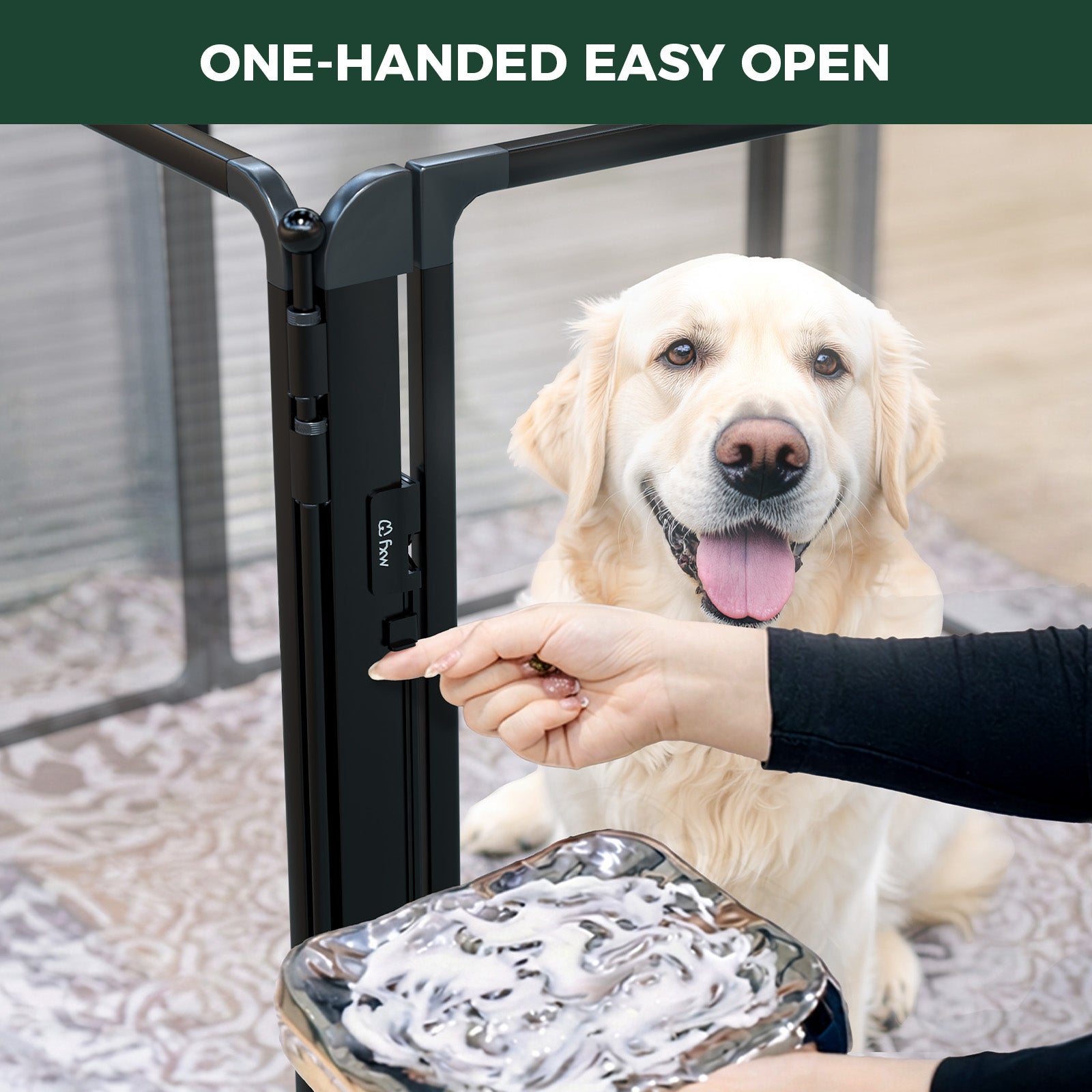 FXW AuraSpace Pro Acrylic Indoor Dog Playpen