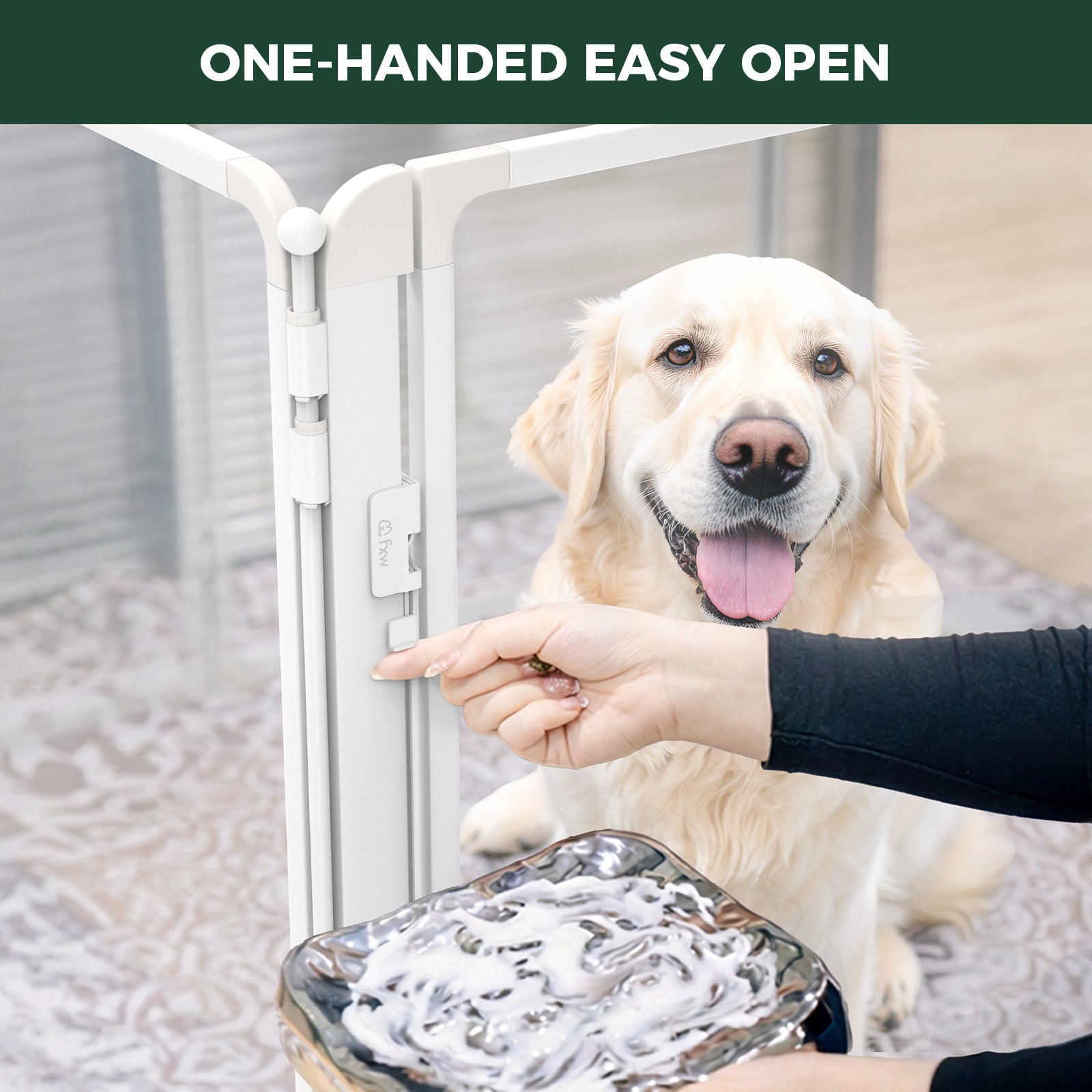 FXW AuraSpace Pro Acrylic Indoor Dog Playpen