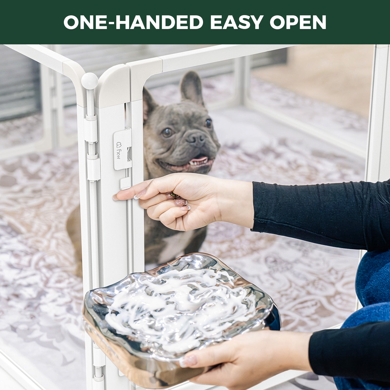 FXW AuraSpace Pro Acrylic Indoor Dog Playpen