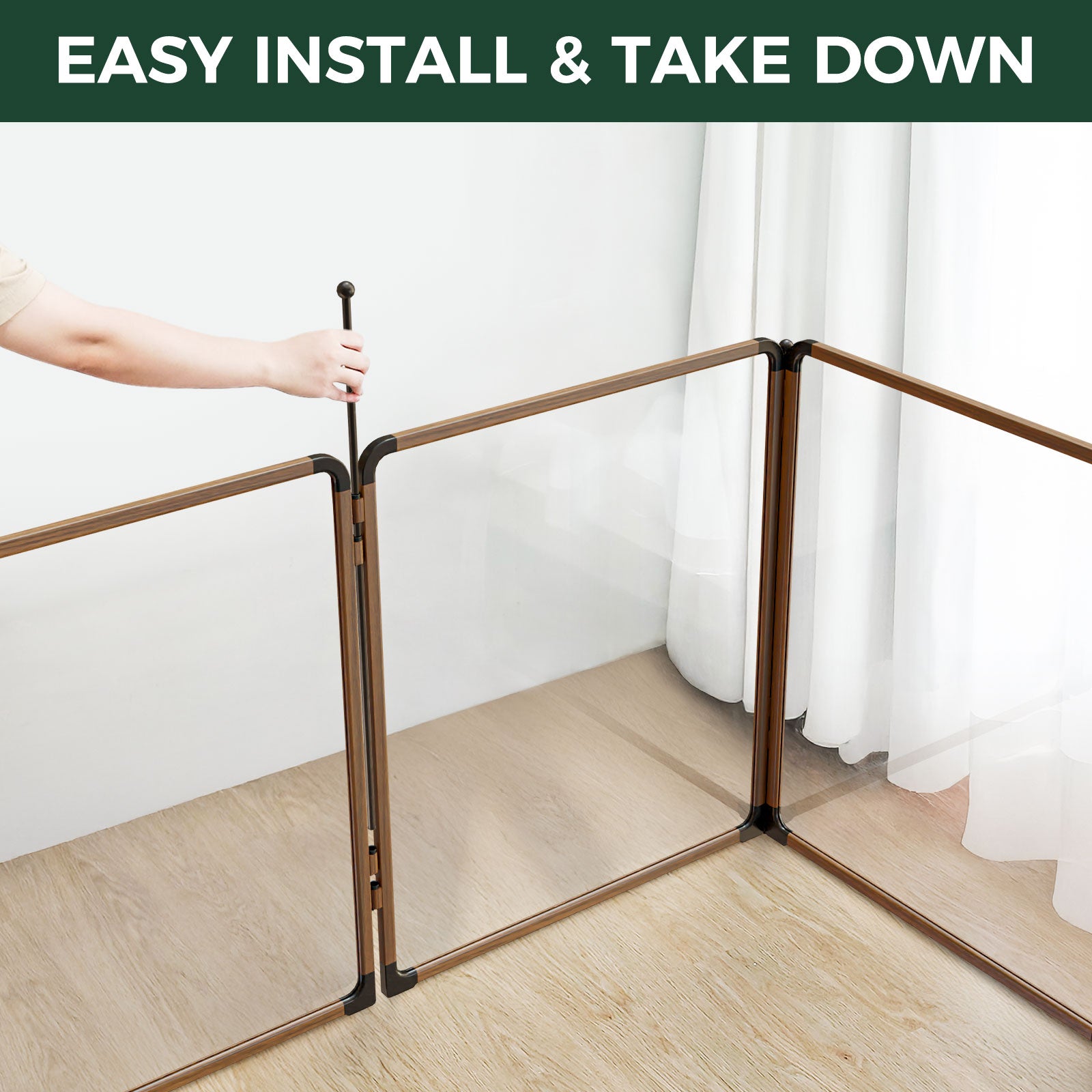 FXW AuraSpace Pro Acrylic Indoor Dog Playpen