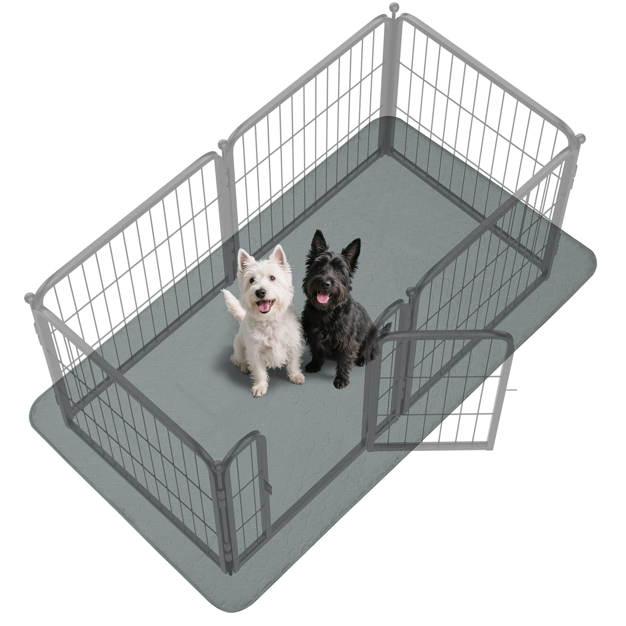 FXW Grey Washable Pee Pads