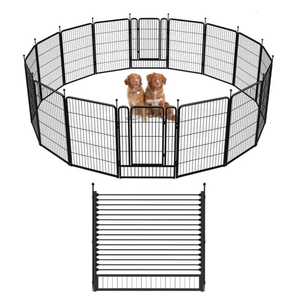 Bundle - Rollick Dog Playpen & RV Step Grid