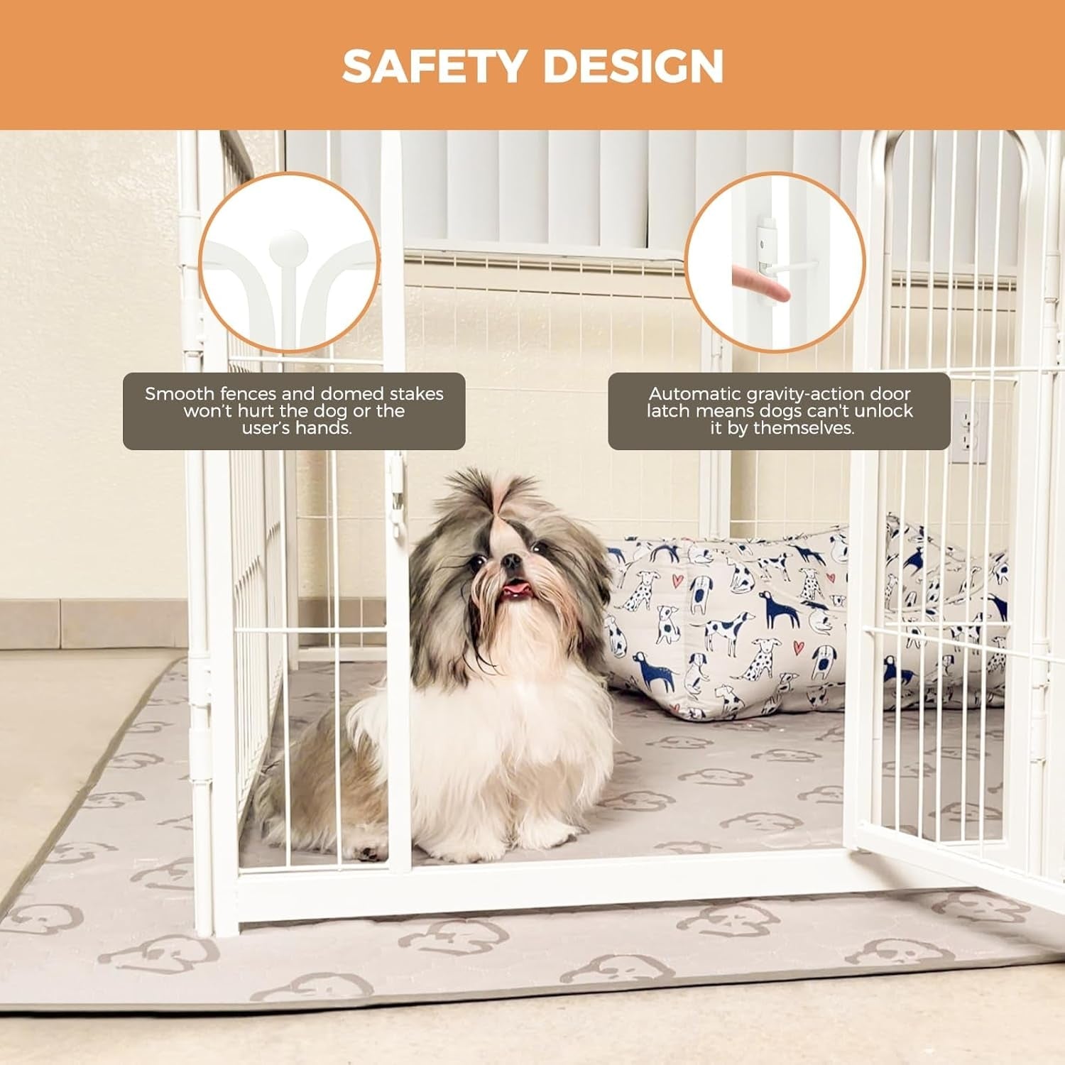 FXW Extra-Wide Indoor Dog Gate