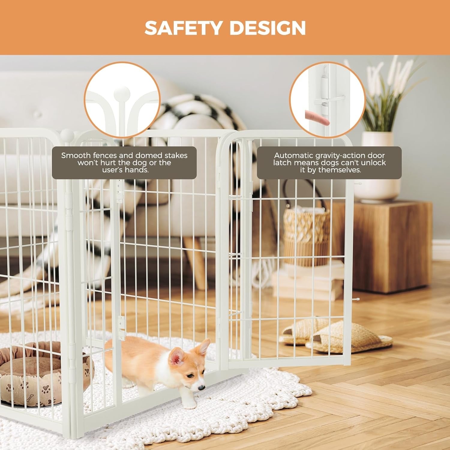 FXW Extra-Wide Indoor Dog Gate