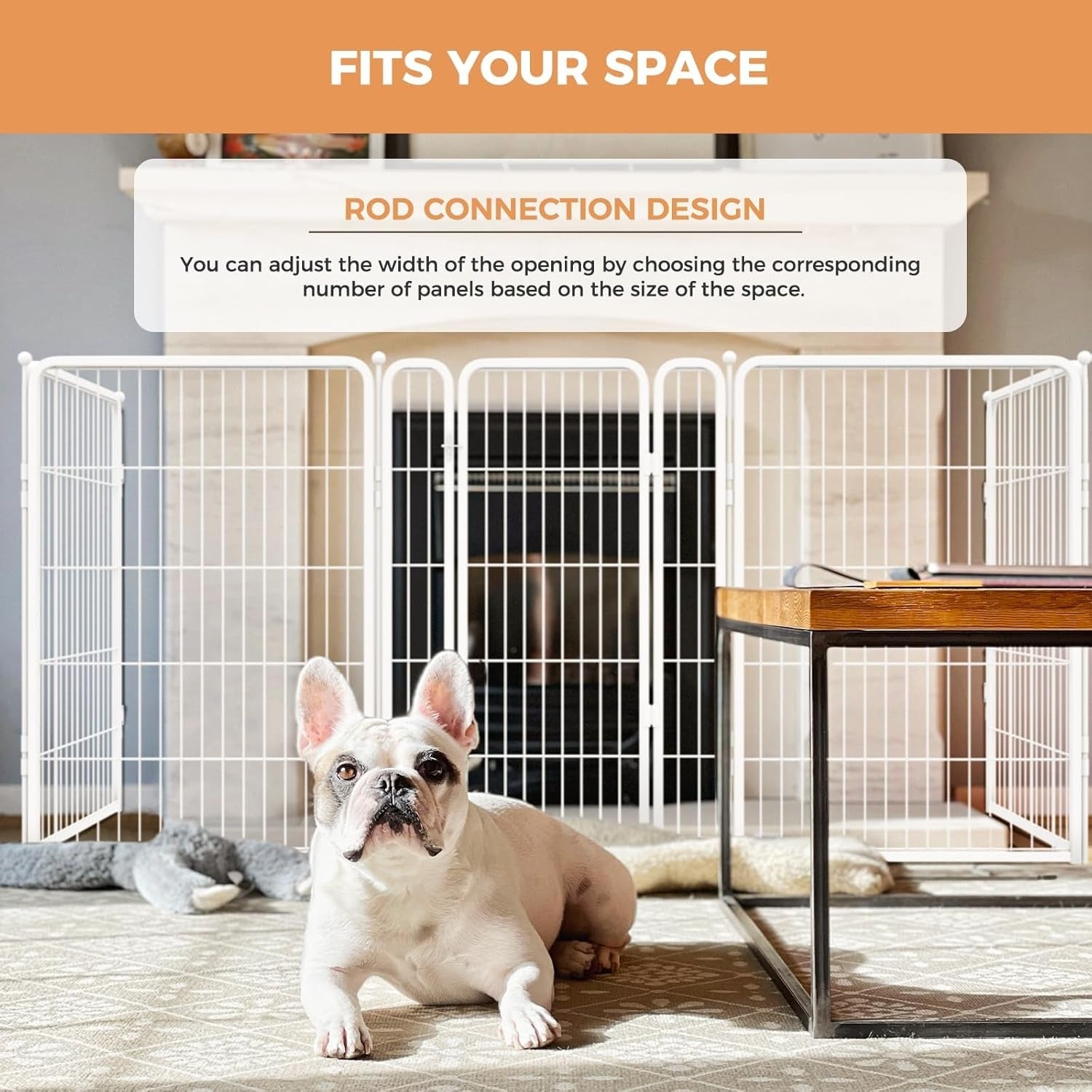 FXW Extra-Wide Indoor Dog Gate