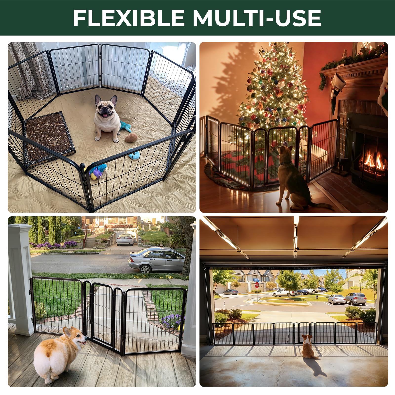 FXW Extra-Wide Indoor Dog Gate