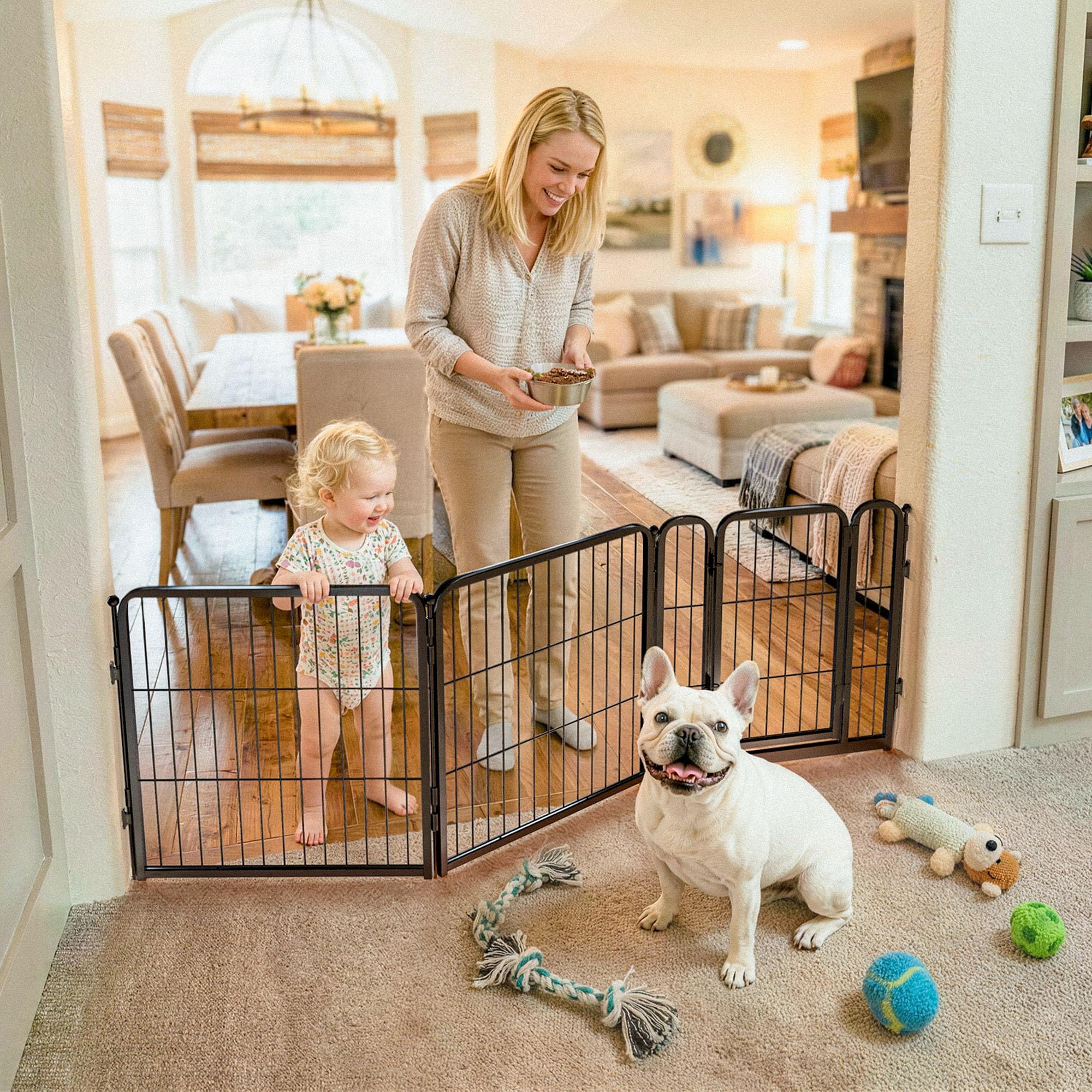 FXW Extra-Wide Indoor Dog Gate