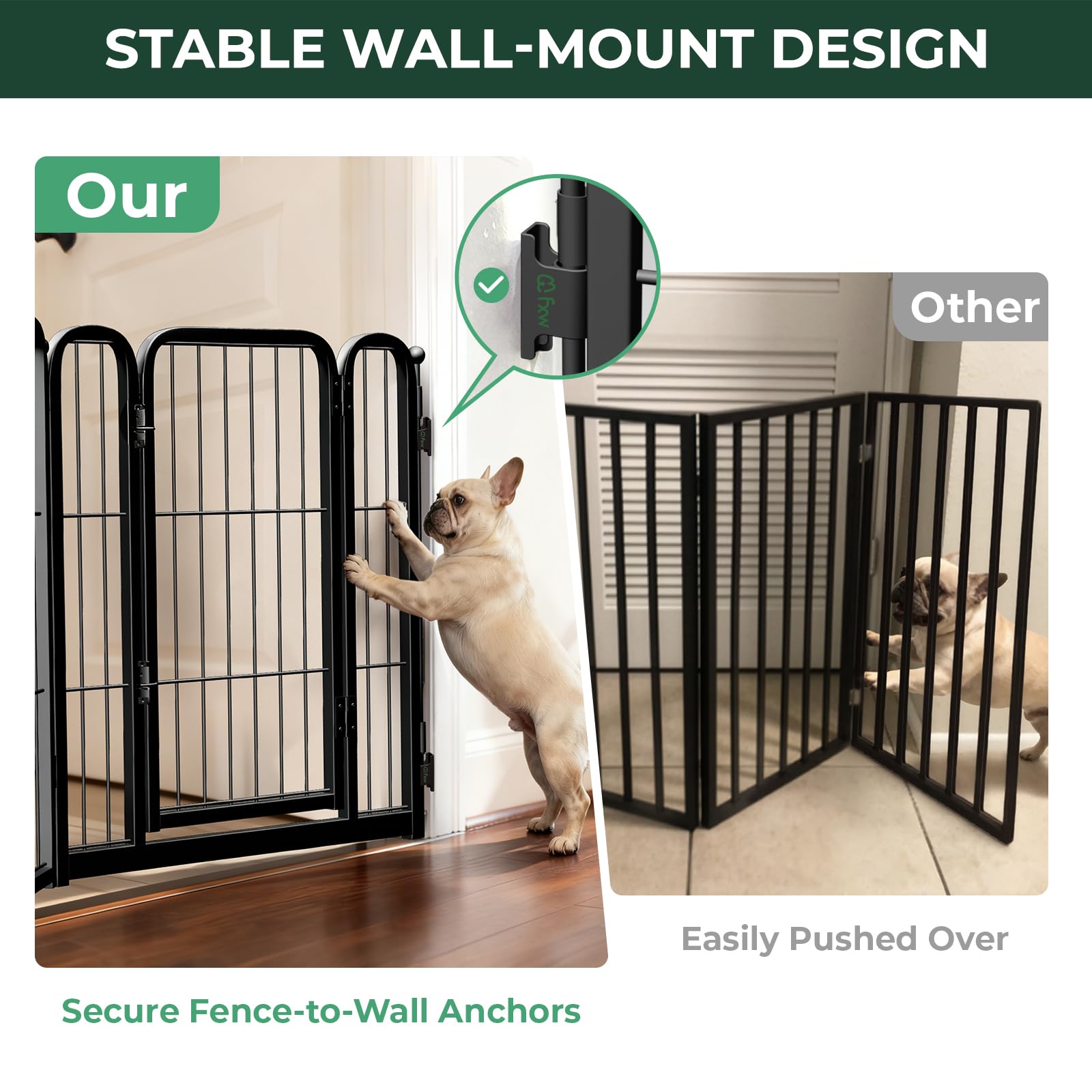 FXW Extra-Wide Indoor Dog Gate