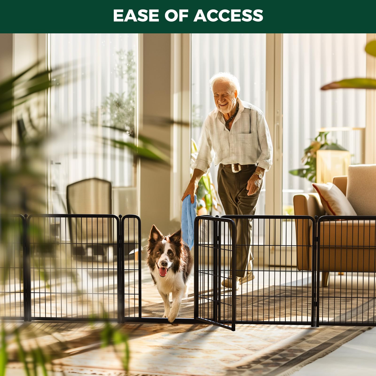 FXW Extra-Wide Indoor Dog Gate