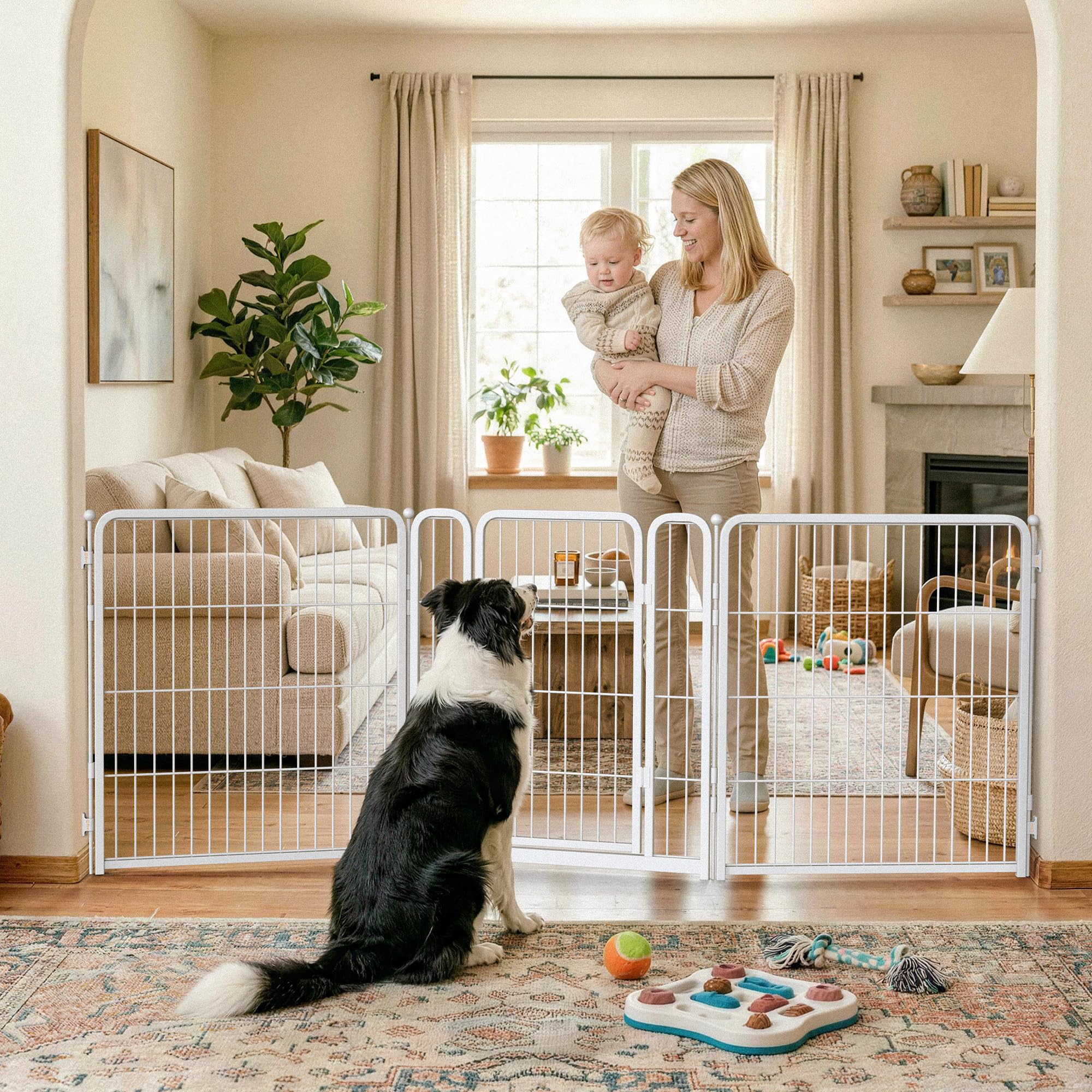 FXW Extra-Wide Indoor Dog Gate
