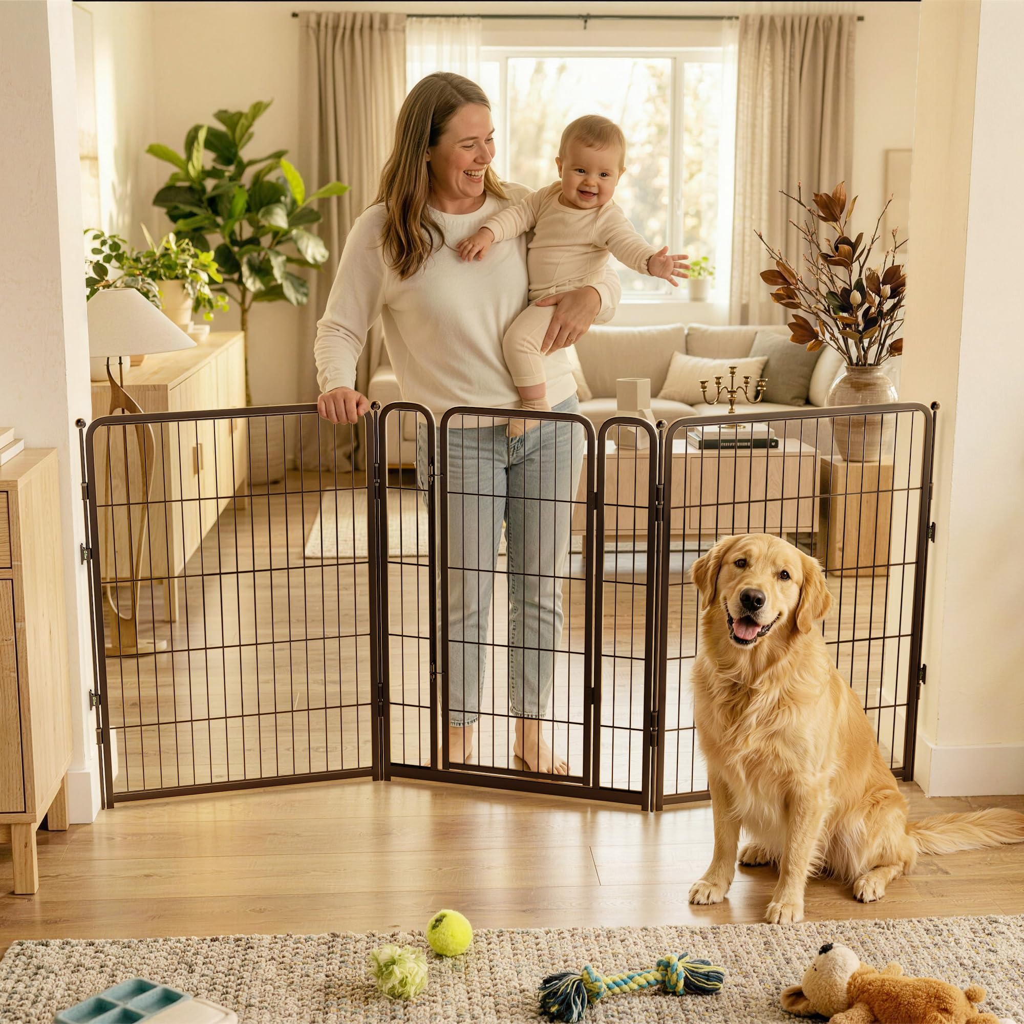 FXW Extra-Wide Indoor Dog Gate