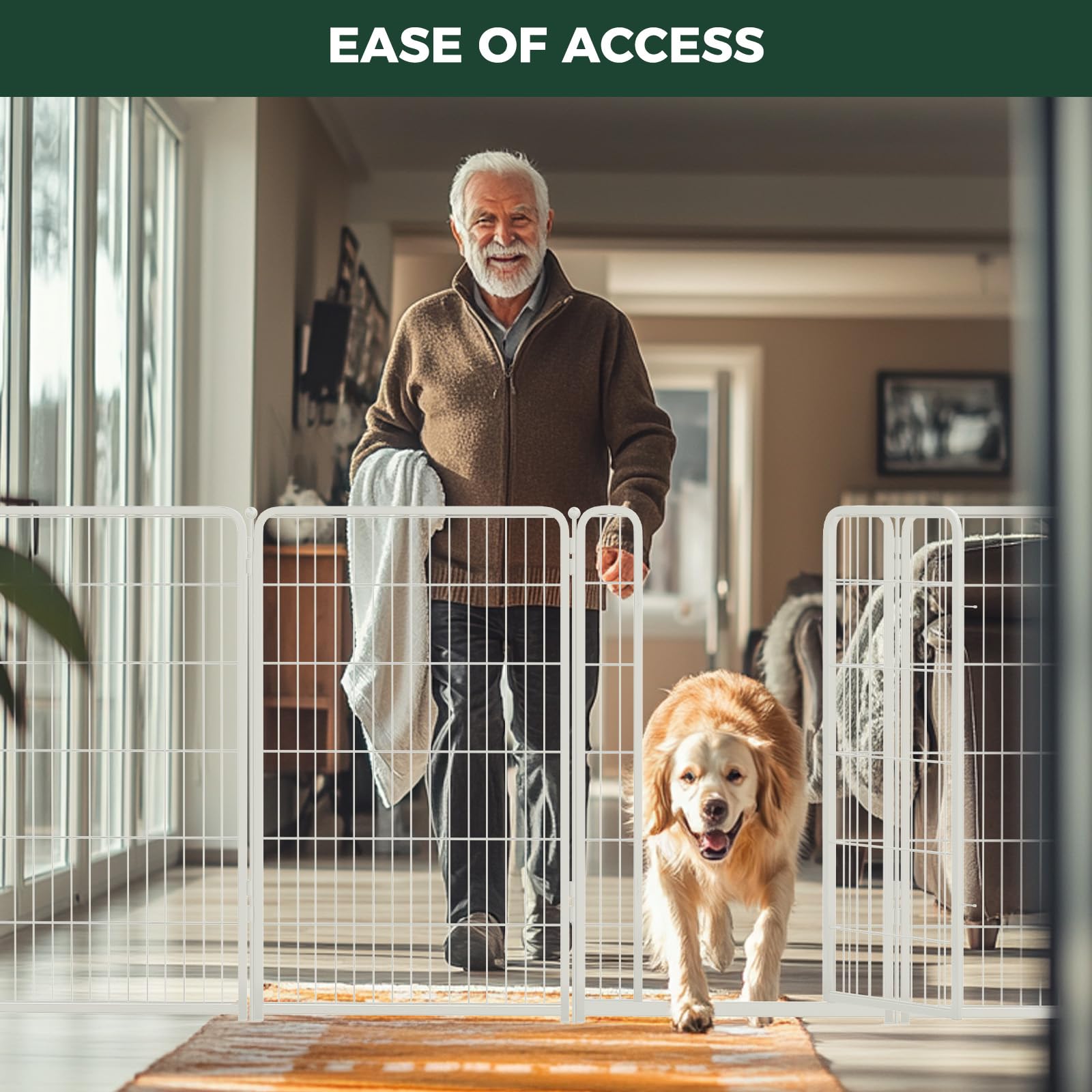 FXW Extra-Wide Indoor Dog Gate