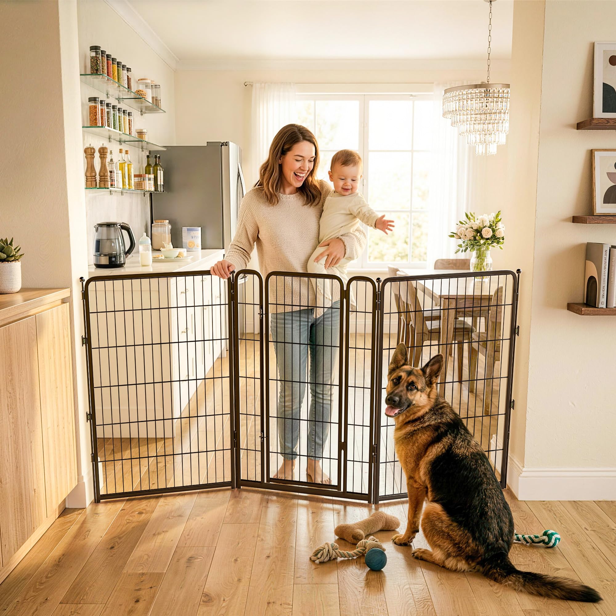 FXW Extra-Wide Indoor Dog Gate