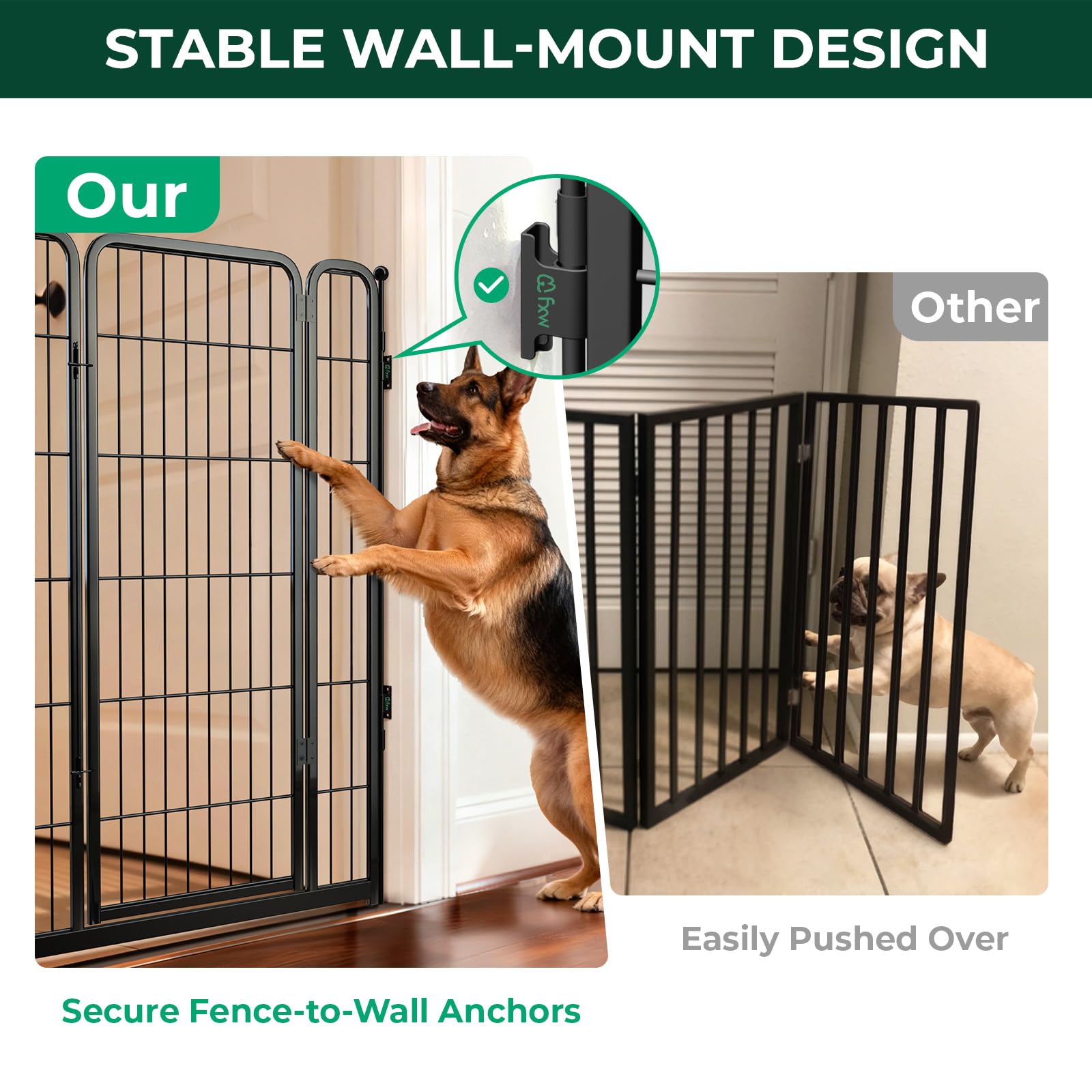 FXW Extra-Wide Indoor Dog Gate