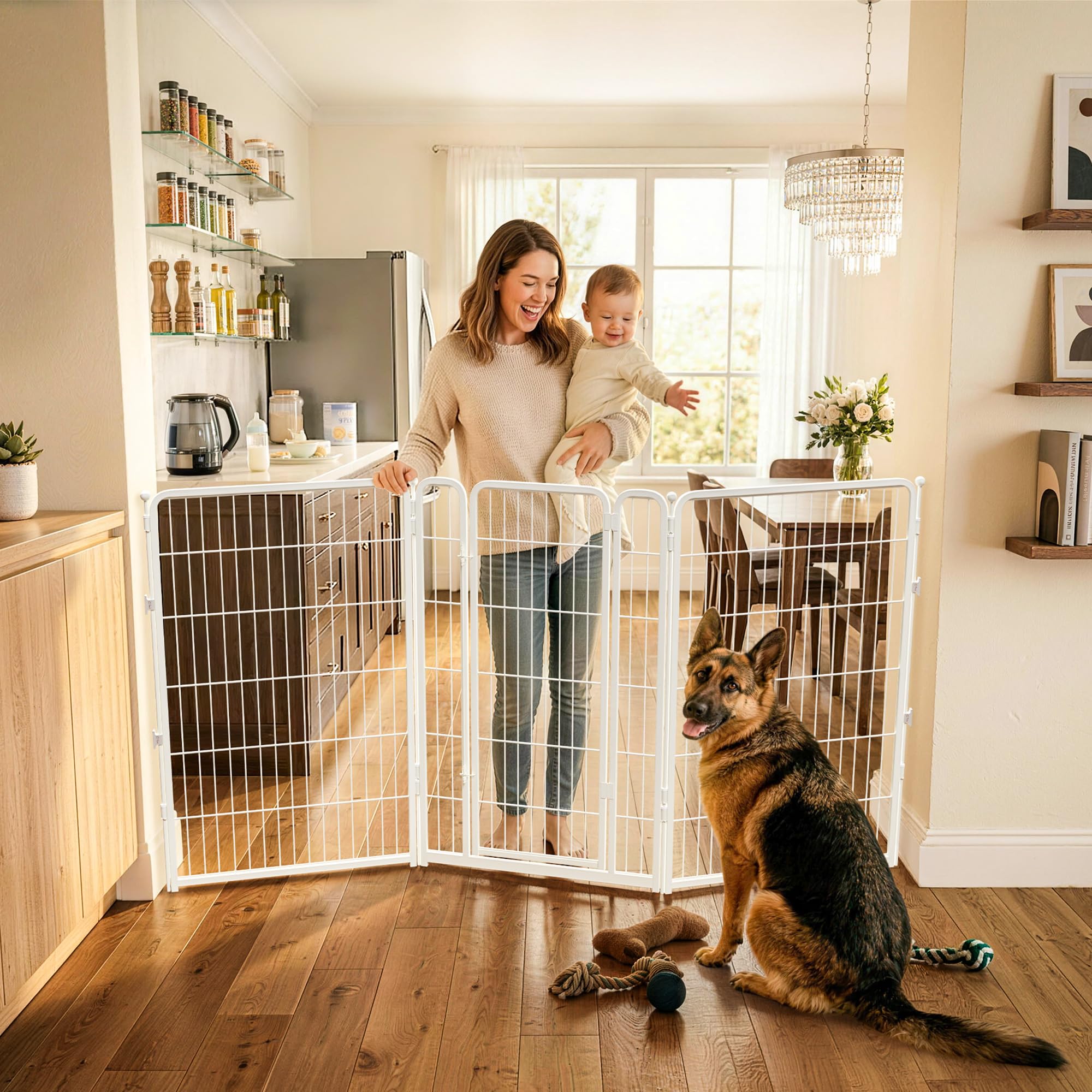 FXW Extra-Wide Indoor Dog Gate