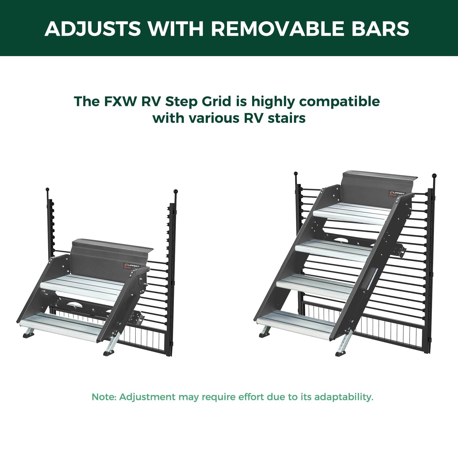 RV Step Grid - Dog Barrier for RV Stairs