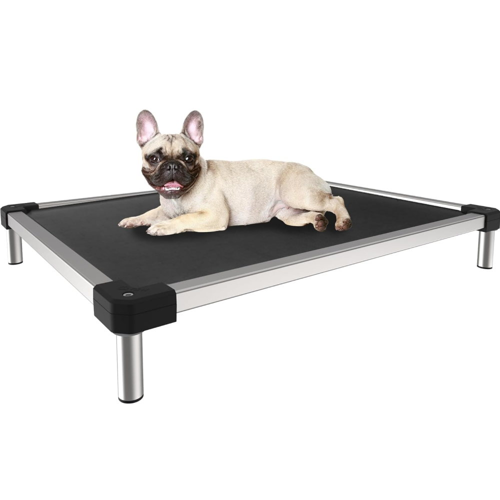 TitanNest Cooling Chew-Proof Elevated Dog Bed for Your Chewer