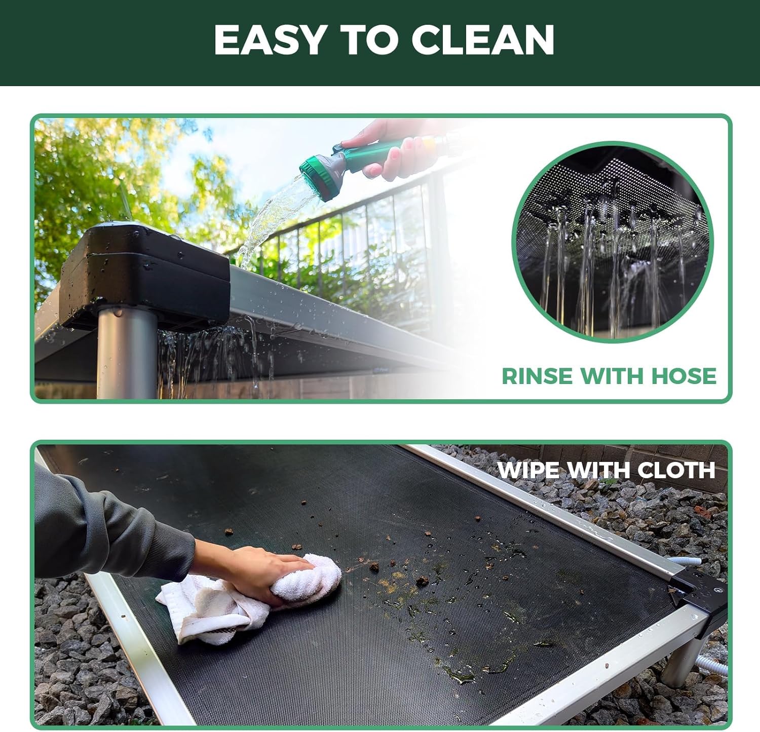 TitanNest Cooling Chew-Proof Elevated Dog Bed for Your Chewer