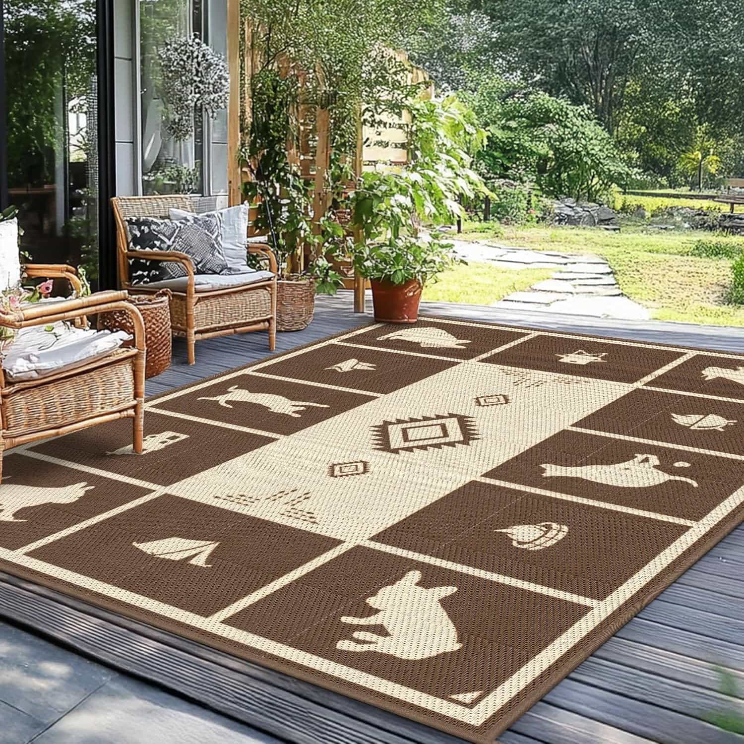 Let's ROLL RV Rug – Designed for RV Adventures with Your Dog