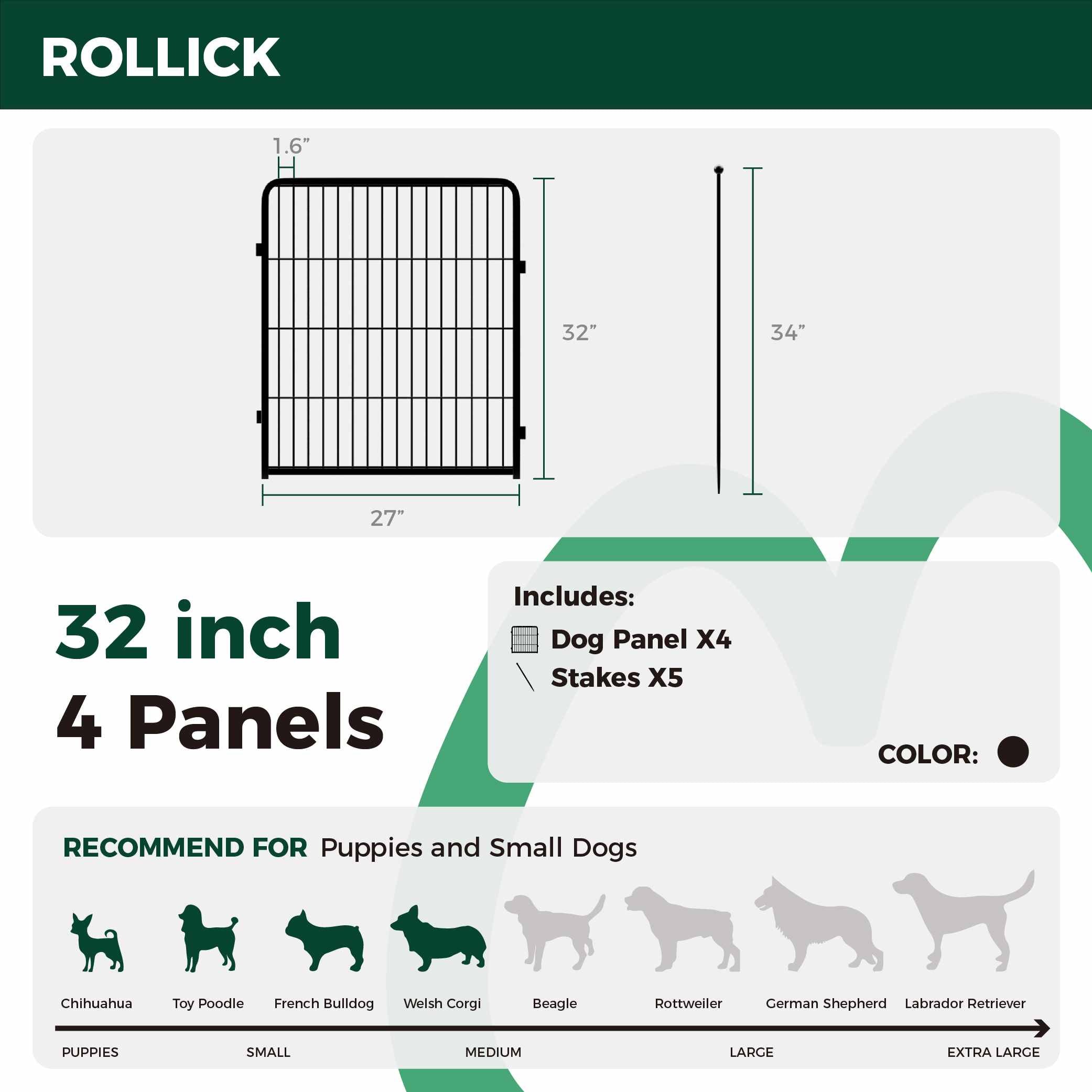 Rollick Dog Playpen for All-Terrain FXW