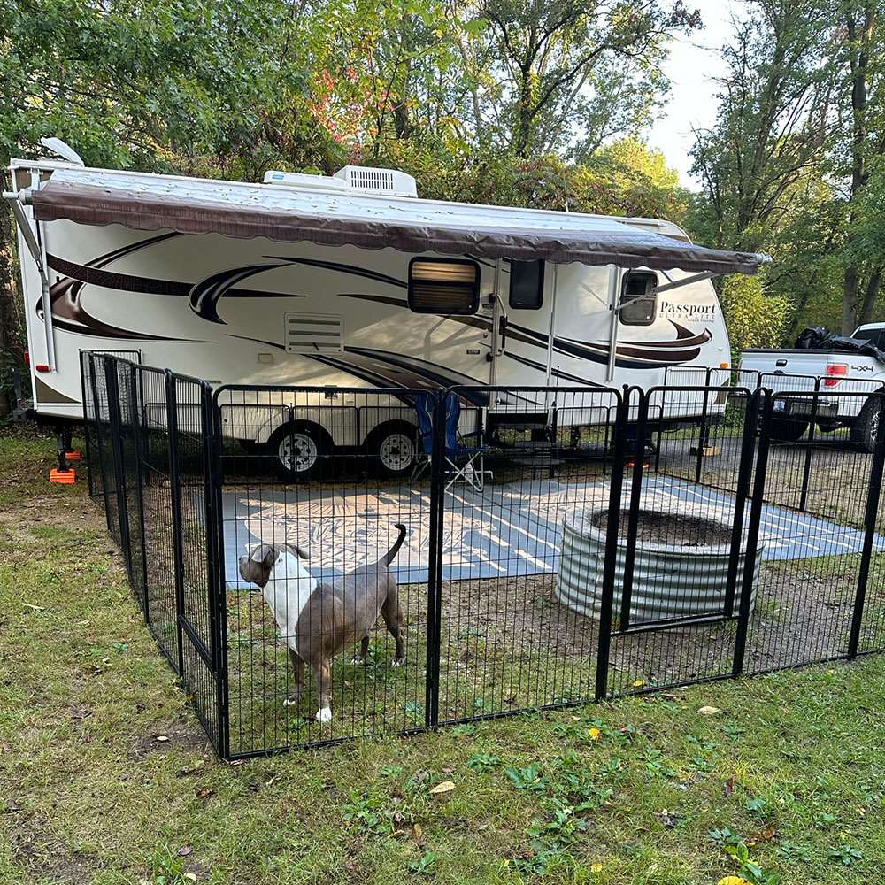 Rollick Dog Playpen for All-Terrain 45 inch 42 Panels & 6 Gates FXW