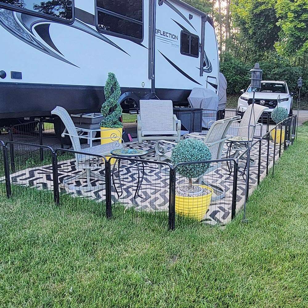 Rollick Dog Playpen for All-Terrain 24 inch 22 Panels & 2 Gates (No Step) FXW