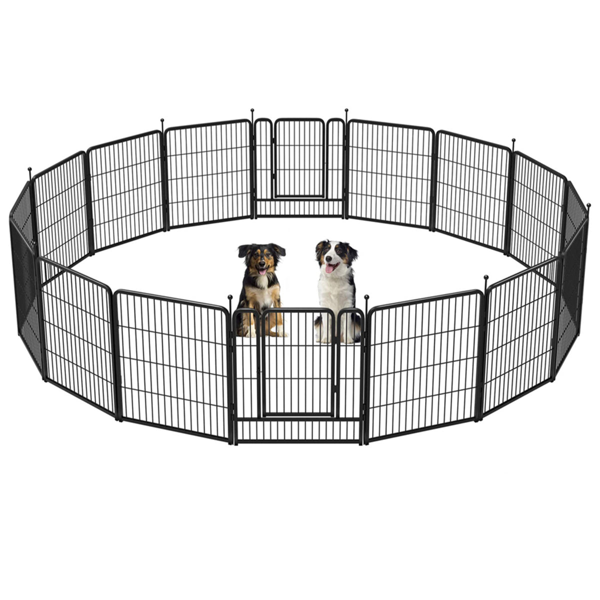 Circular dog outlet pen