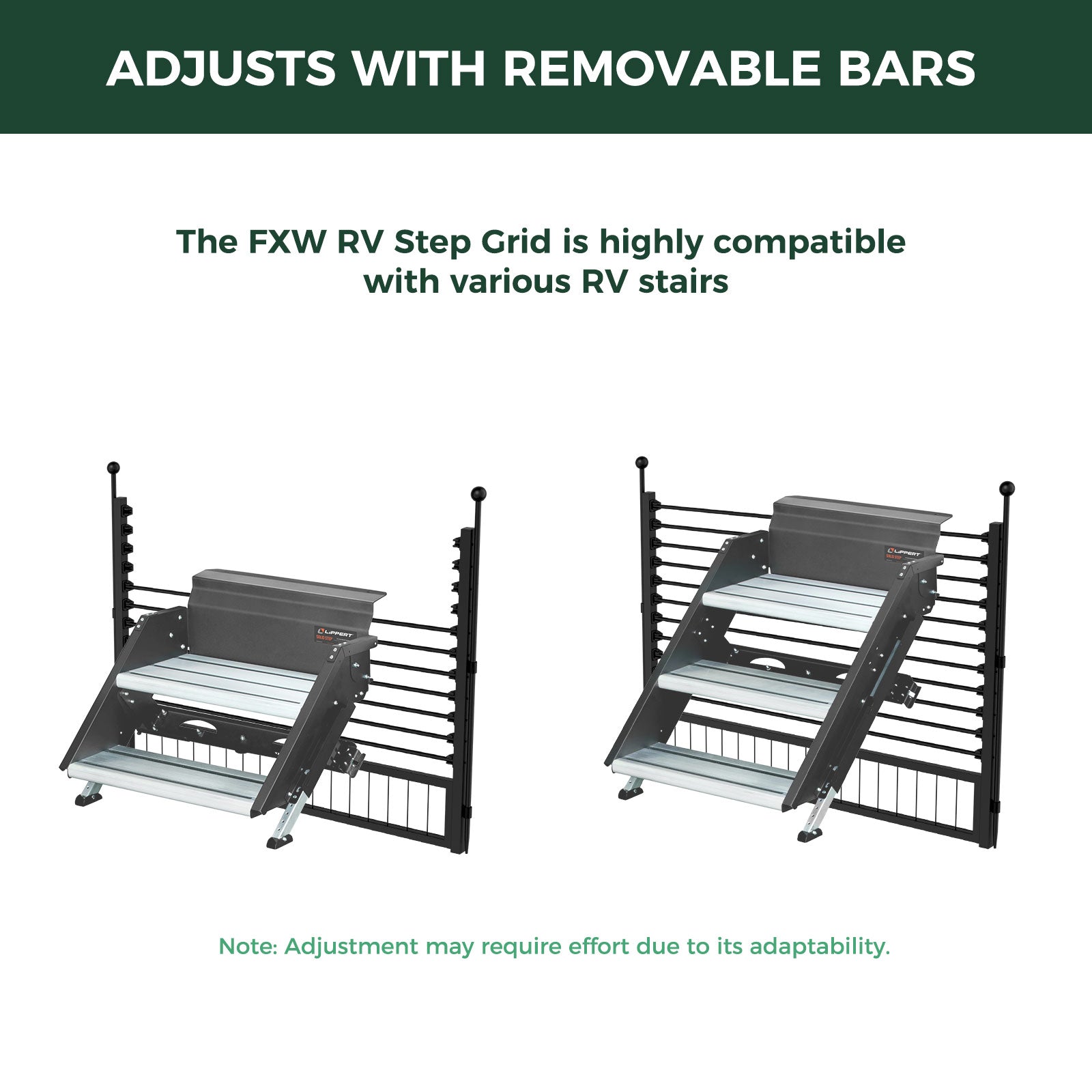 RV Step Grid - Dog Barrier for RV Stairs