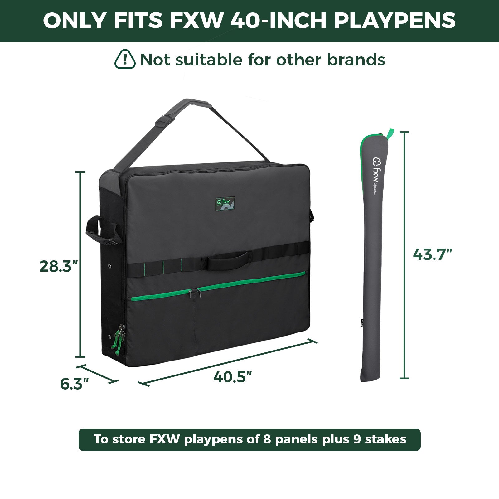 Storage Bag for Storing & Carrying Your Dog Playpen FXW