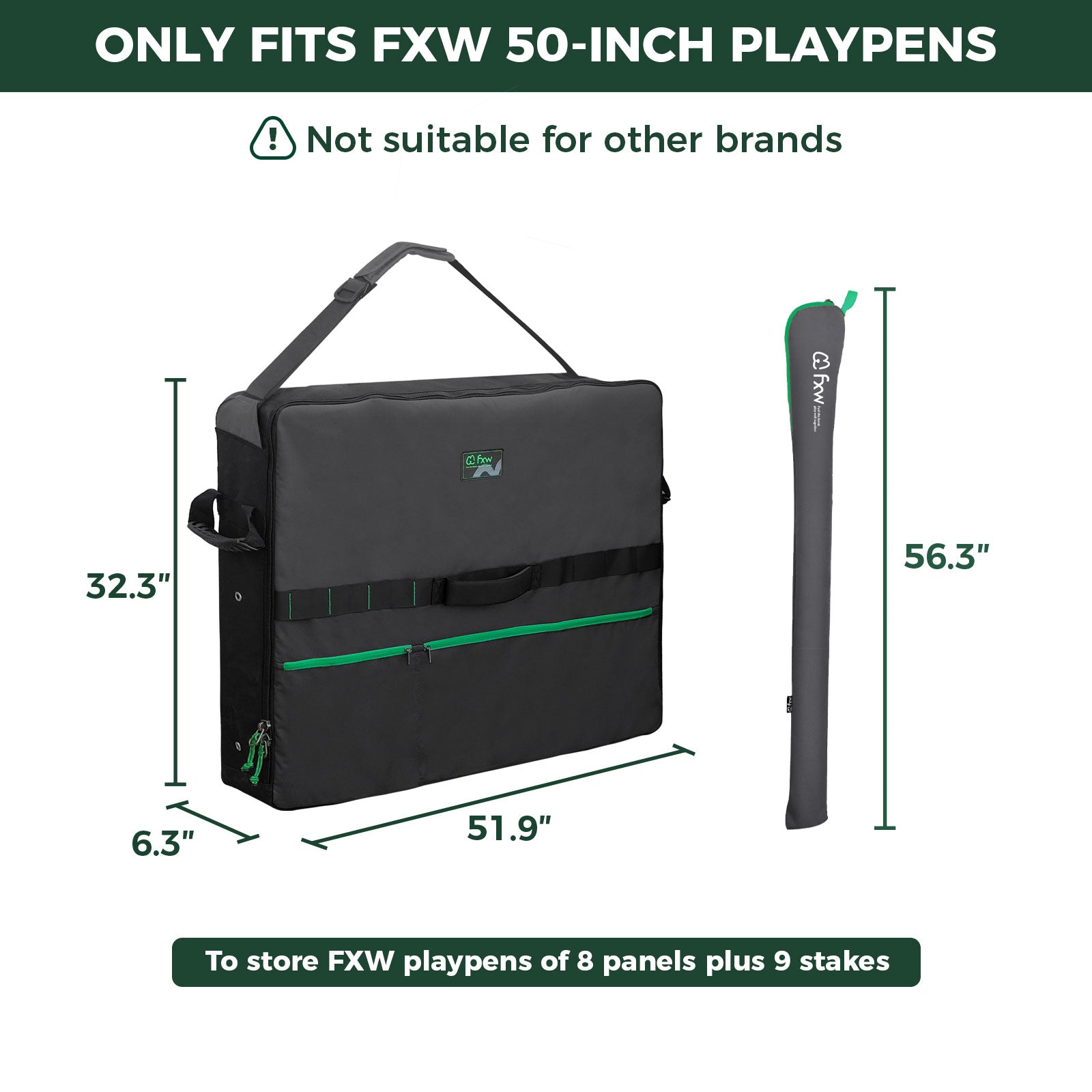 Storage Bag for Storing & Carrying Your Dog Playpen FXW