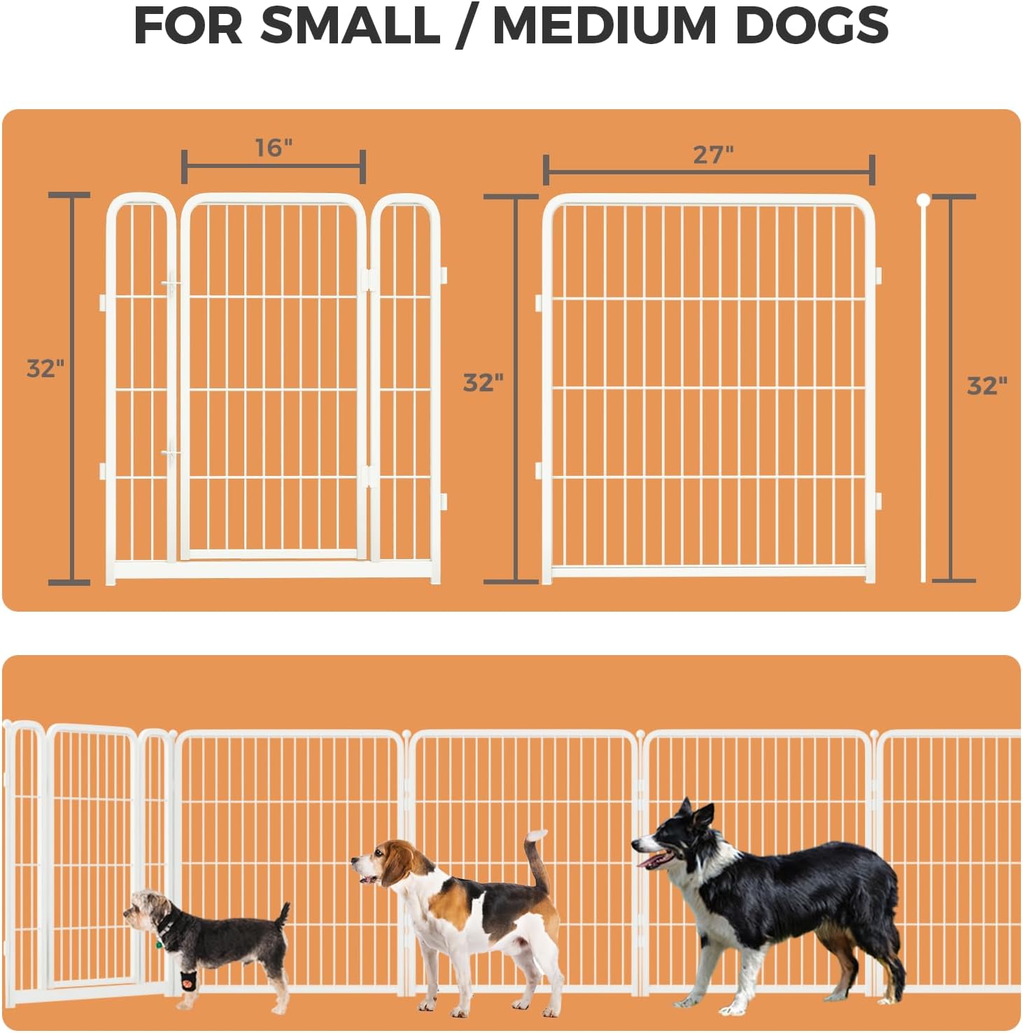 FXW Extra-Wide Indoor Dog Gate