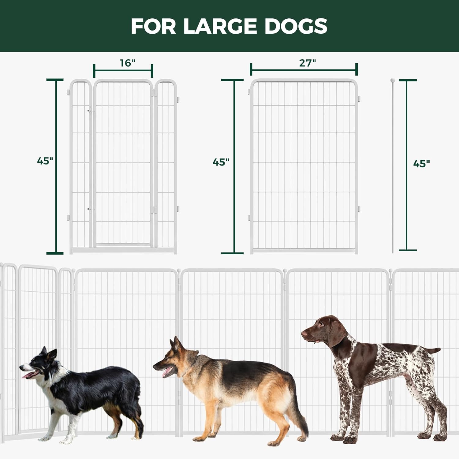 FXW Extra-Wide Indoor Dog Gate