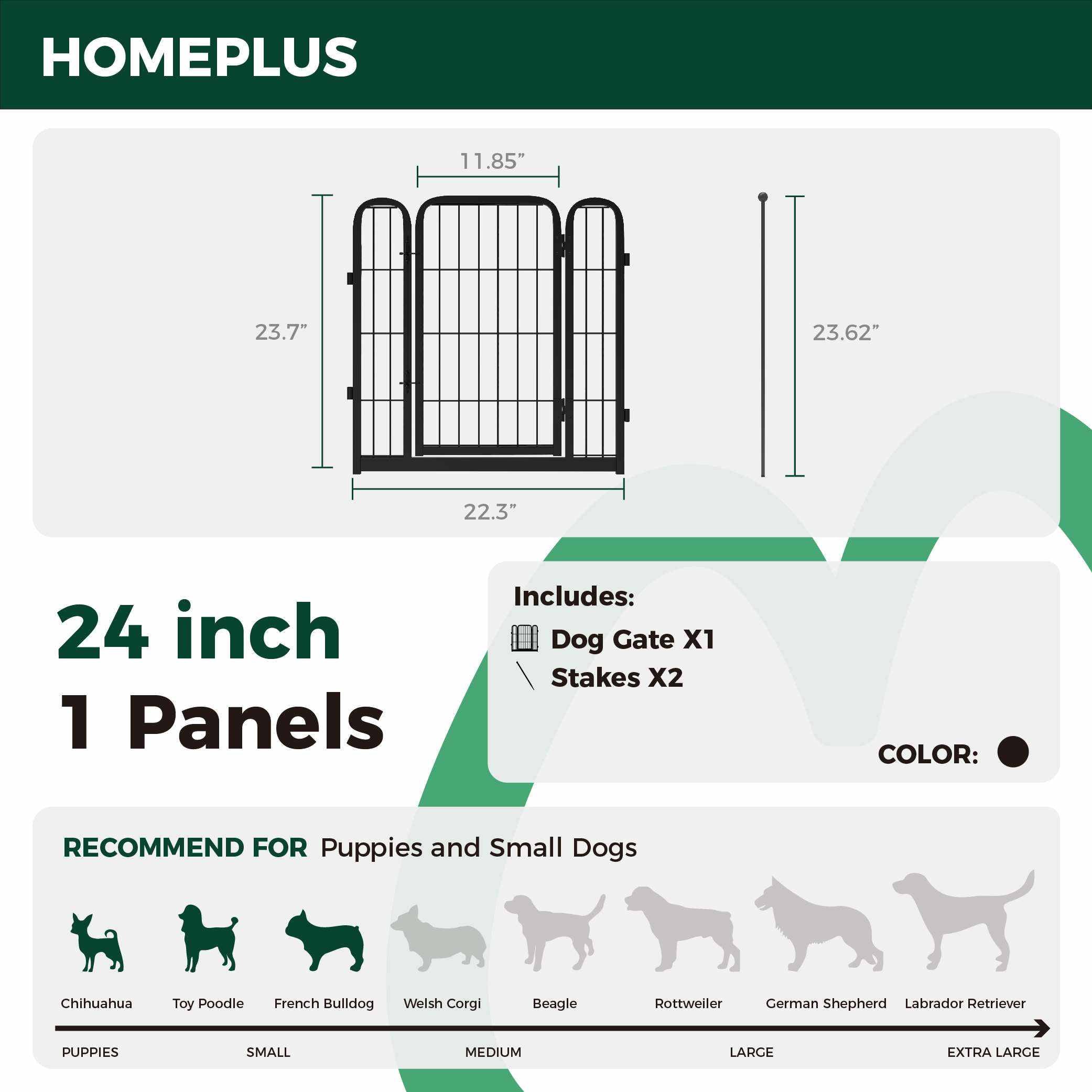 Homeplus Dog Playpen for Indoor Use FXW