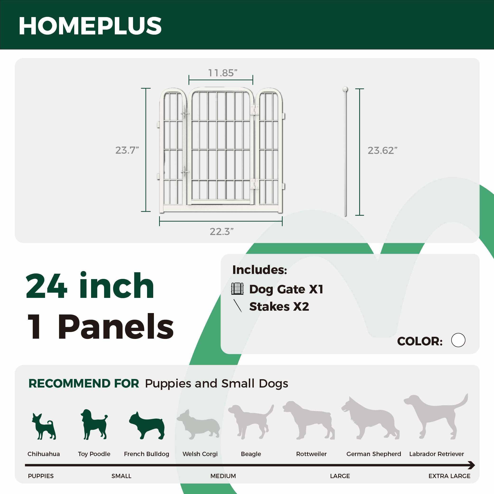 Homeplus Dog Playpen for Indoor Use FXW