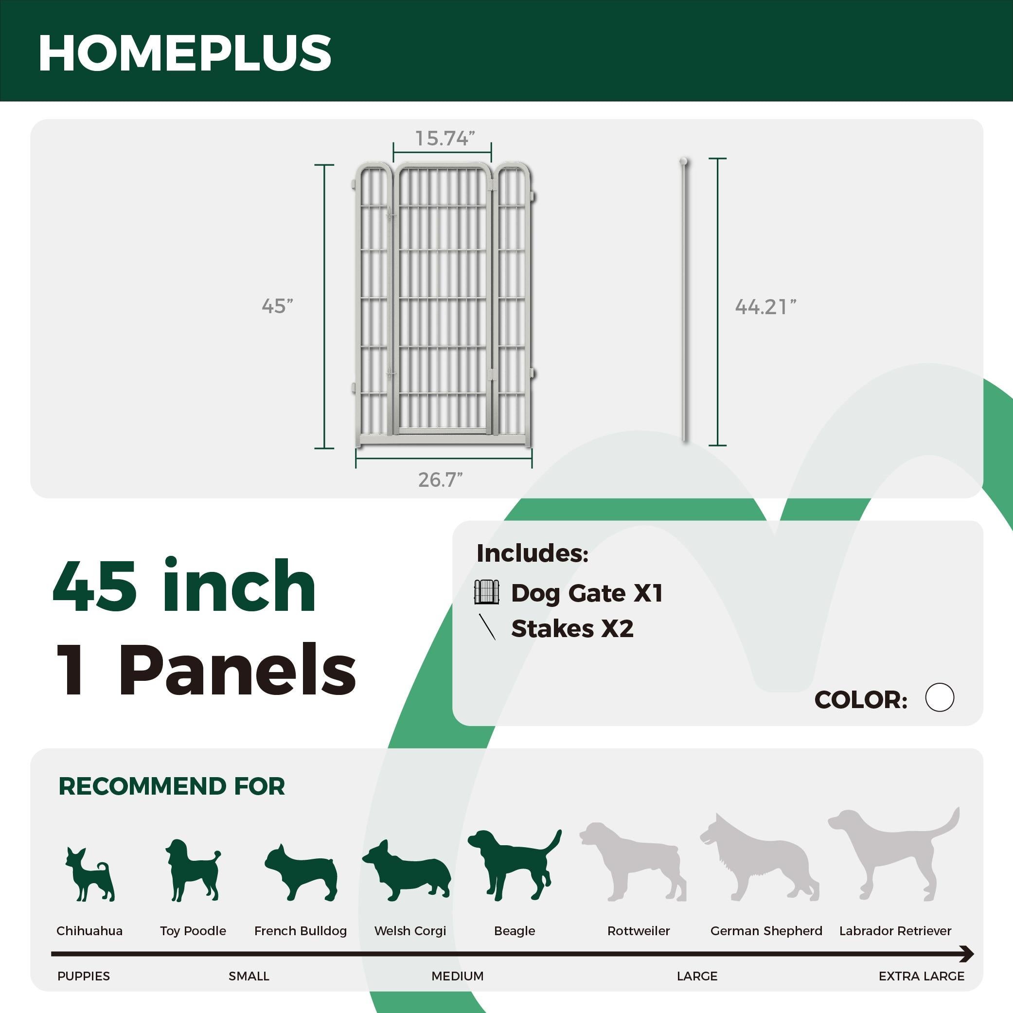 Homeplus Dog Playpen for Indoor Use FXW