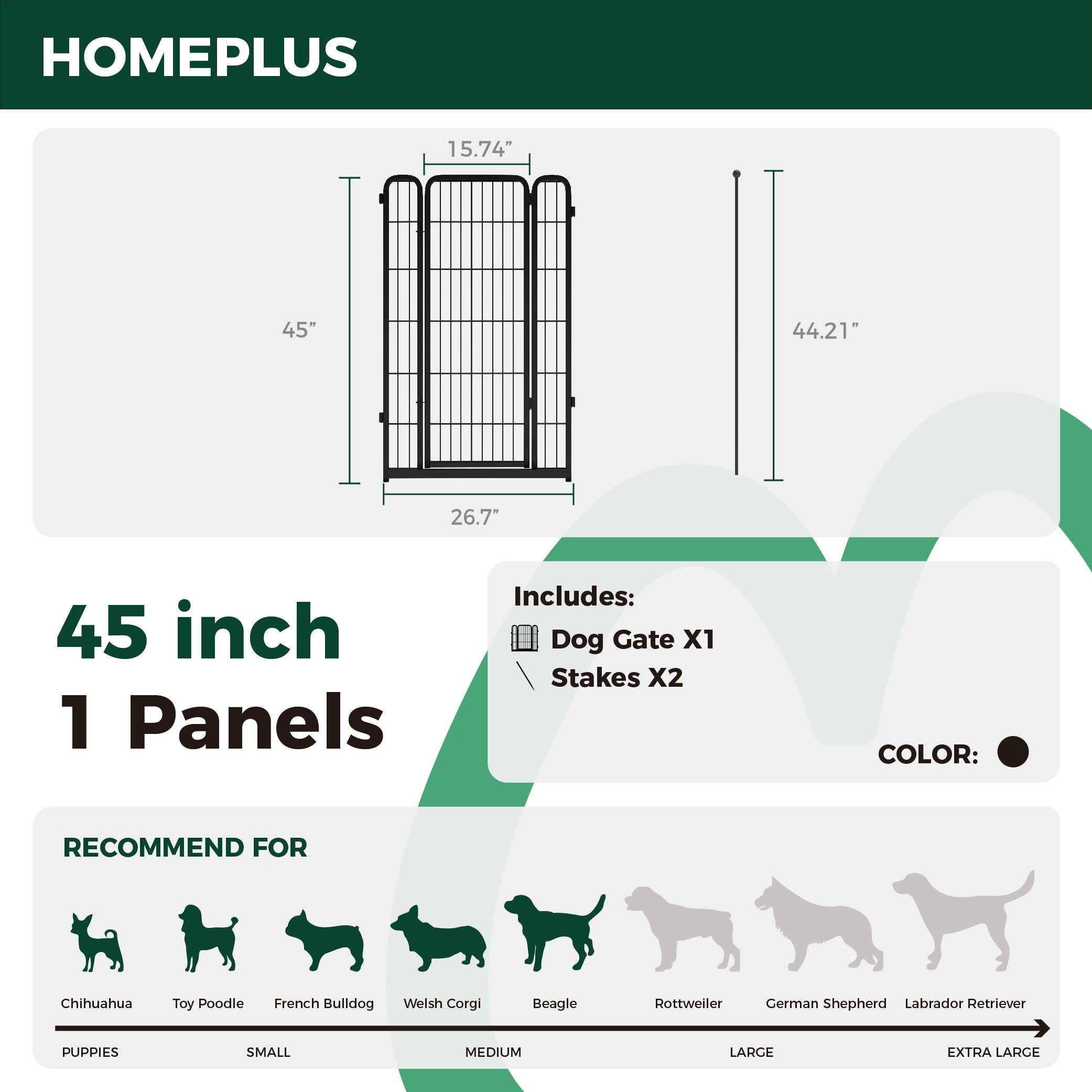 Homeplus Dog Playpen for Indoor Use FXW