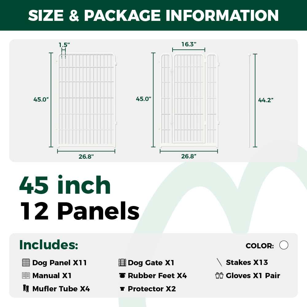 Homeplus Dog Playpen for Indoor Use FXW