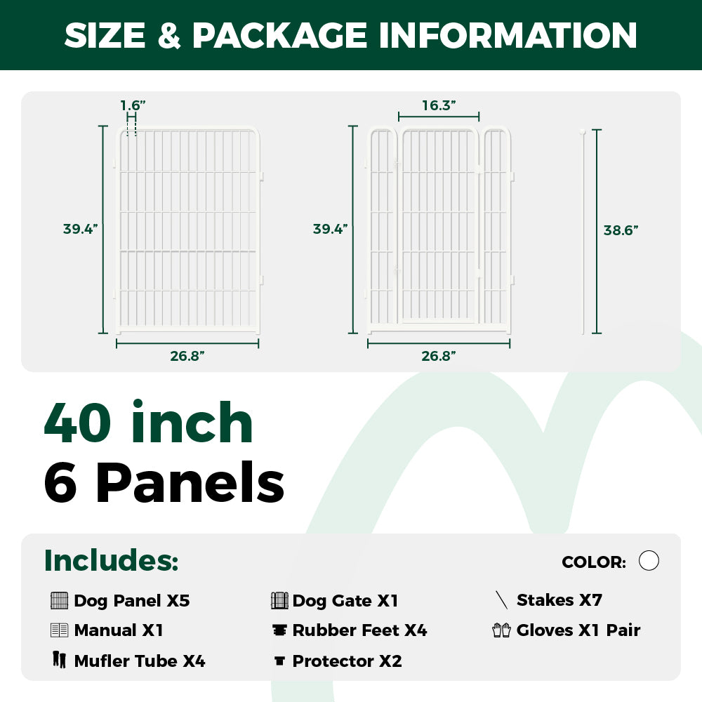 Homeplus Dog Playpen for Indoor Use FXW