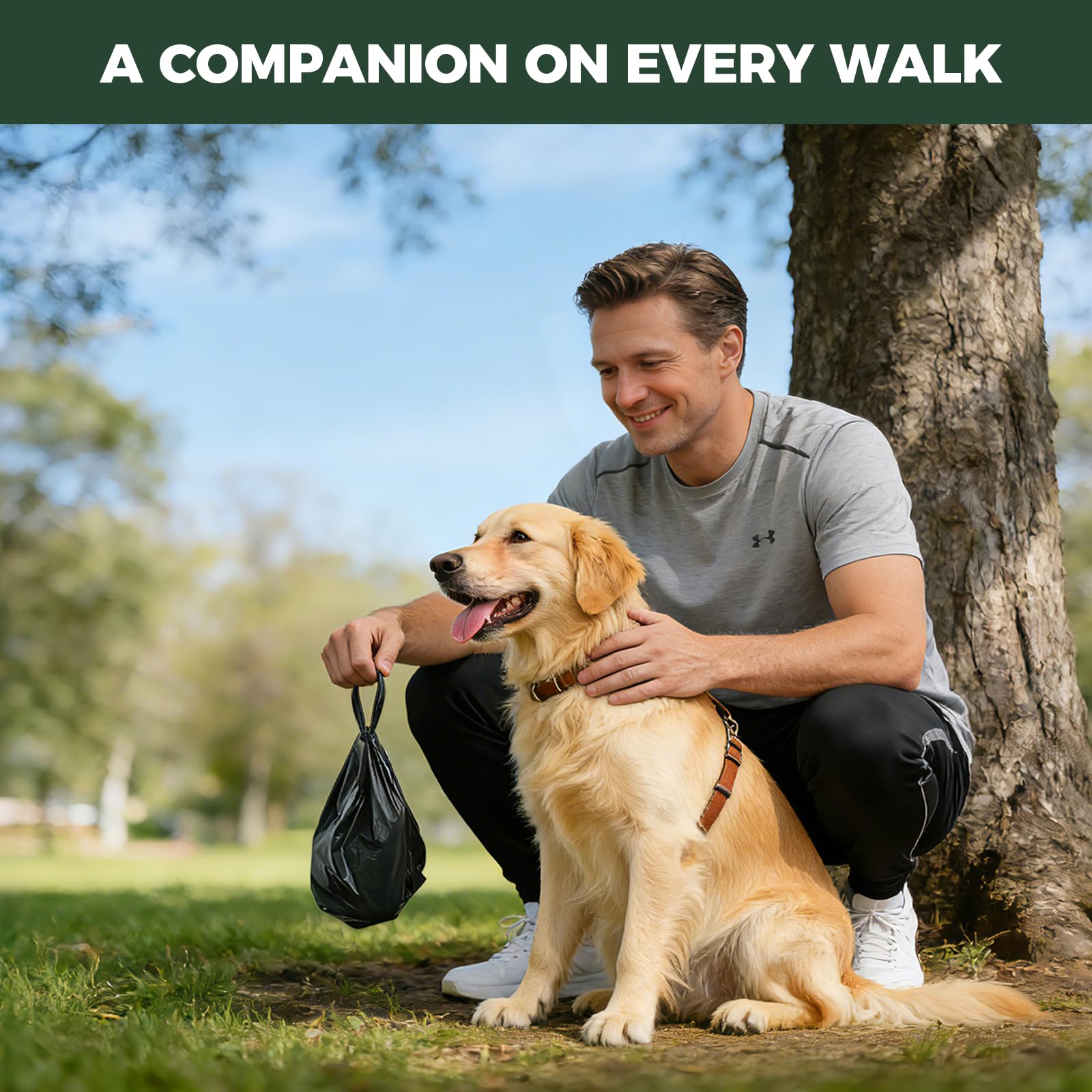 FXW Dog Poop Bags 2-ply Extra Thick Leak Proof