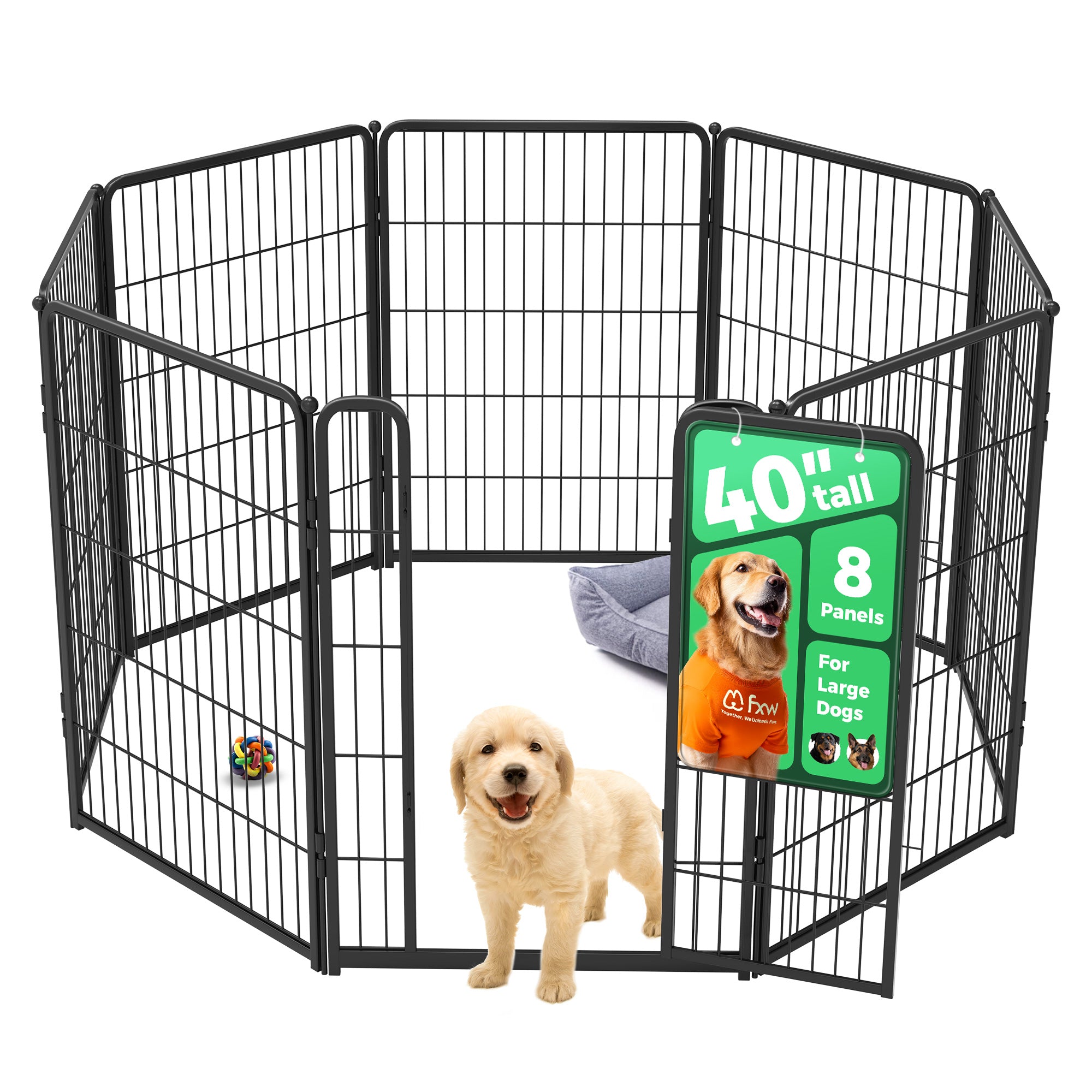 Homeplus Dog Playpen for Indoor Use