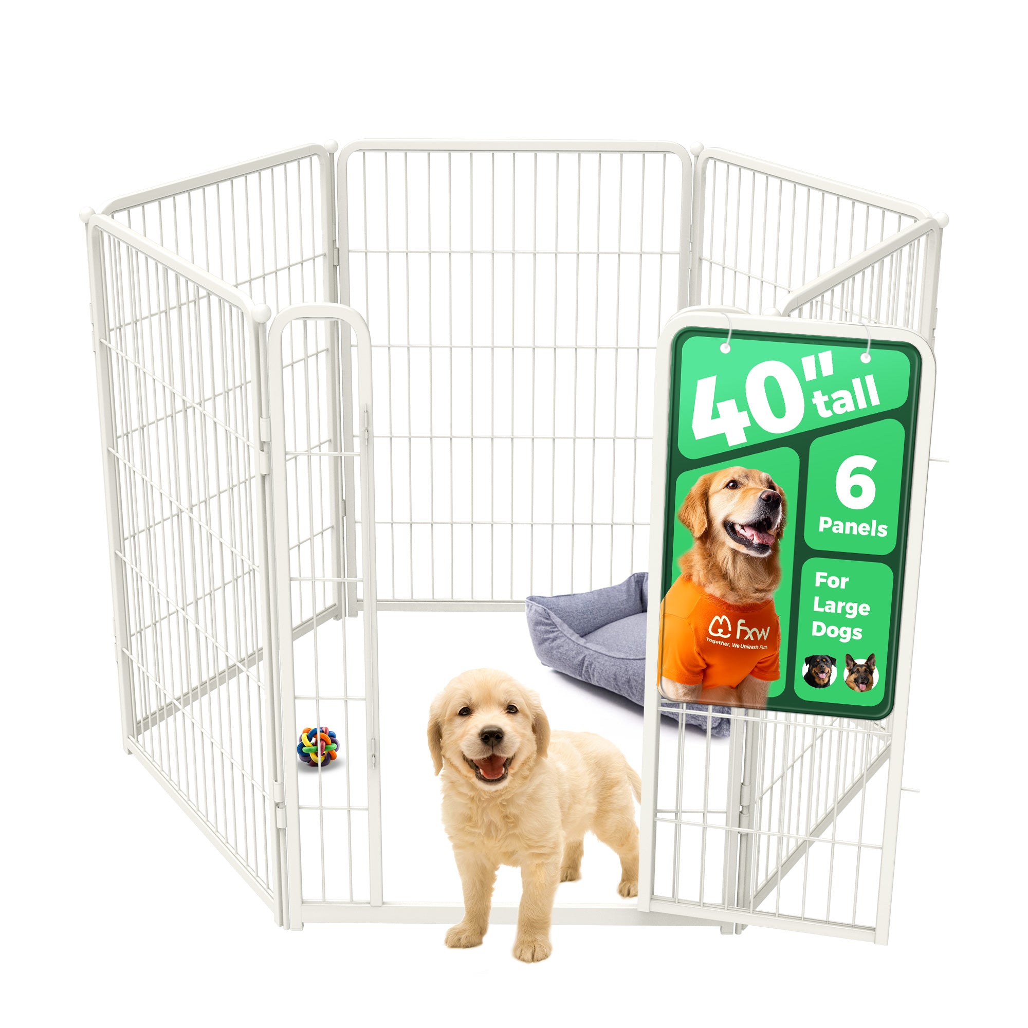 Homeplus Dog Playpen for Indoor Use
